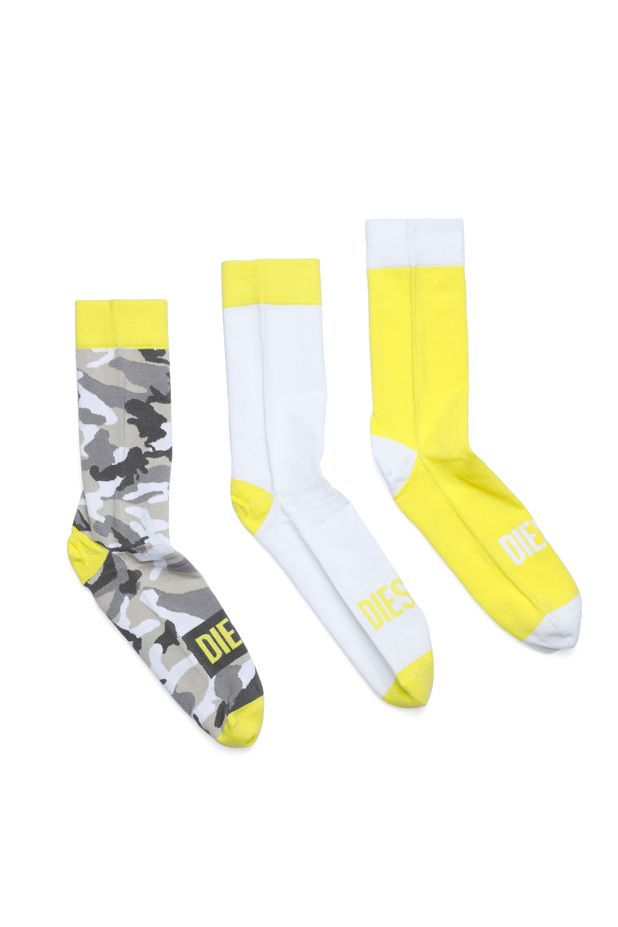 Diesel - SKM-RAY-THREEPACK, Gris/Amarillo - Image 1