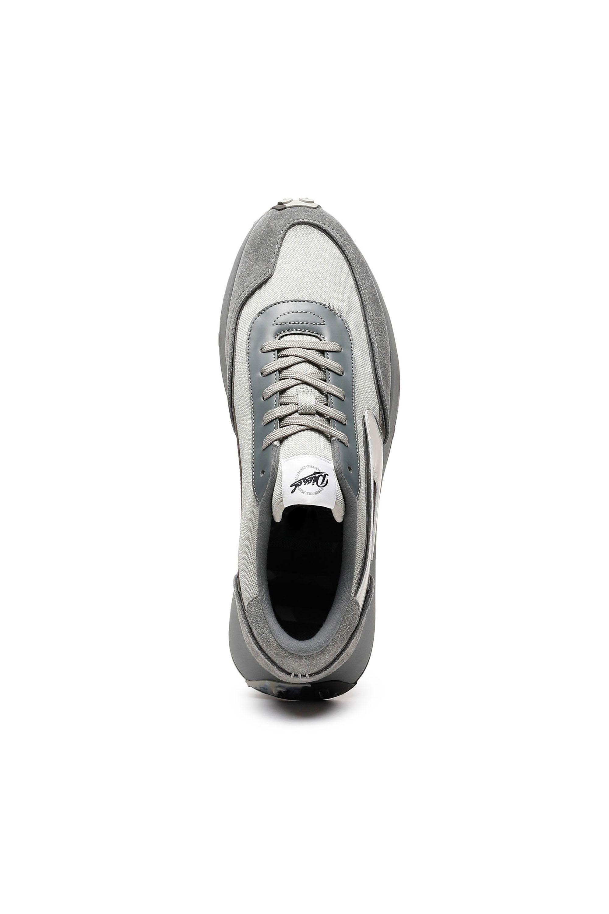 S-RACER LC Man: Mesh and suede sneakers with camo sole | Diesel