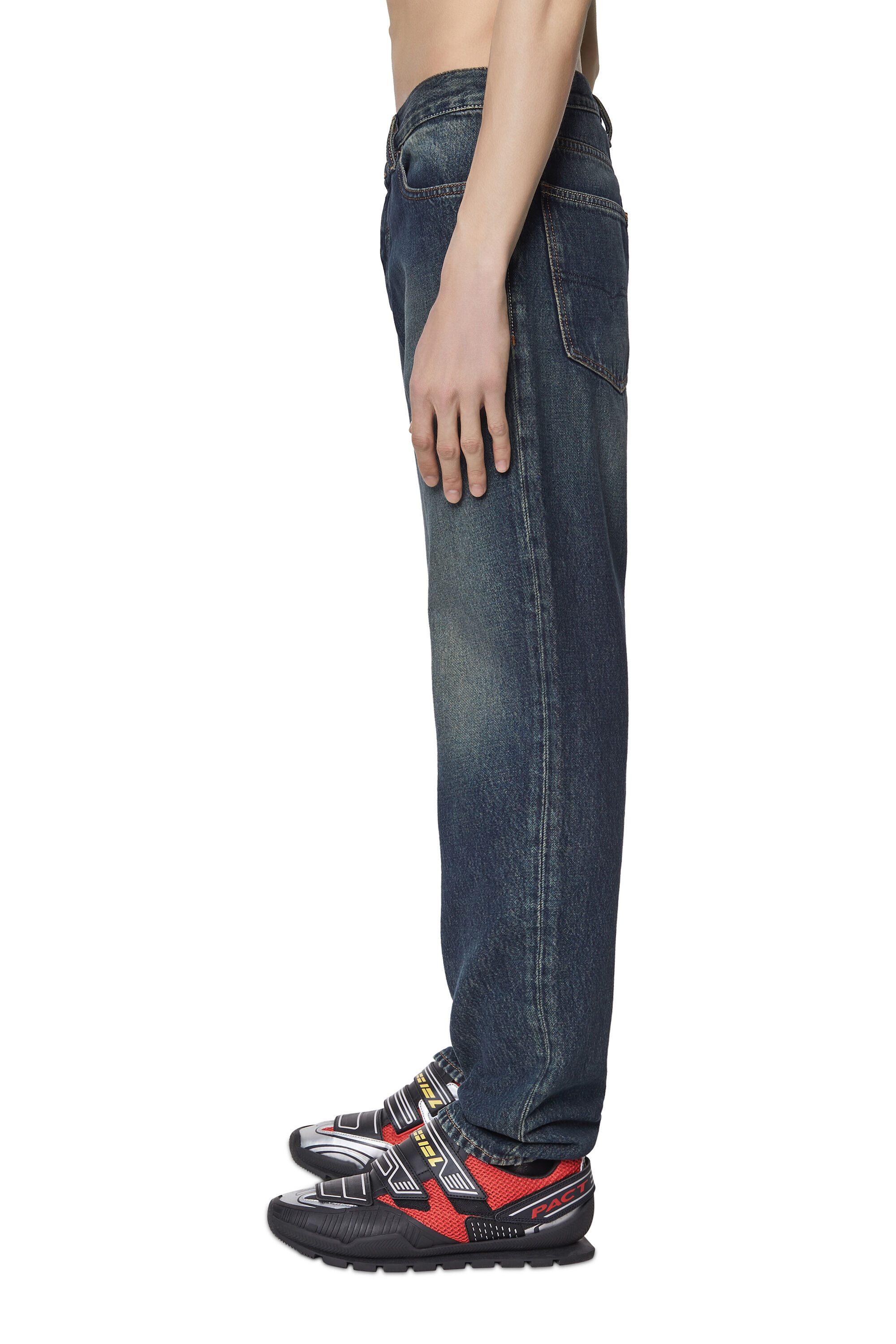 Diesel - Straight Jeans 2010 D-Macs 09C04, Azul Oscuro - Image 5