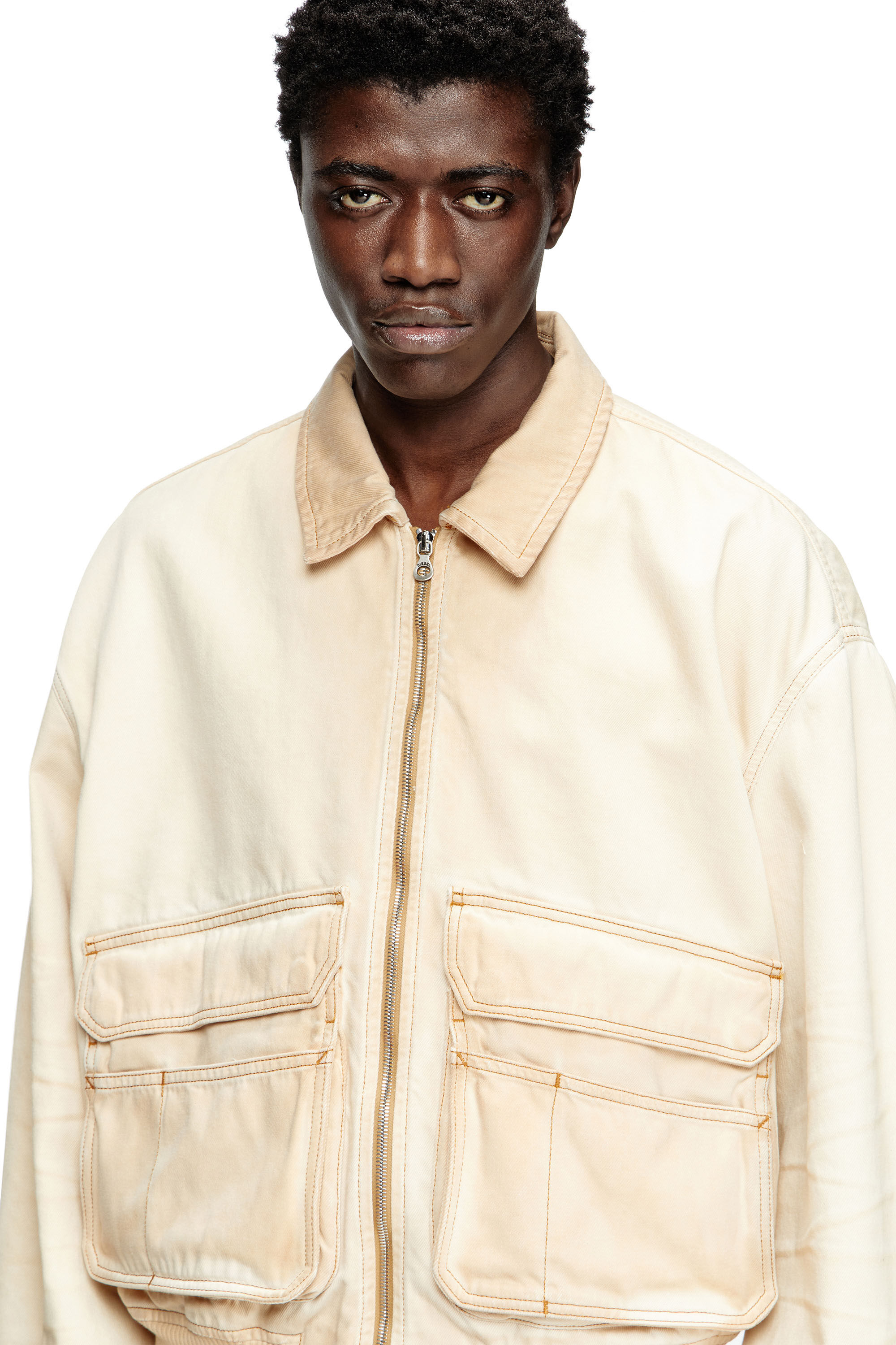 【6月12日迄】 roughlow jacket(beige ) 01-6052-W67 - Hooded Reversible Wool Coat - Beige | Dant