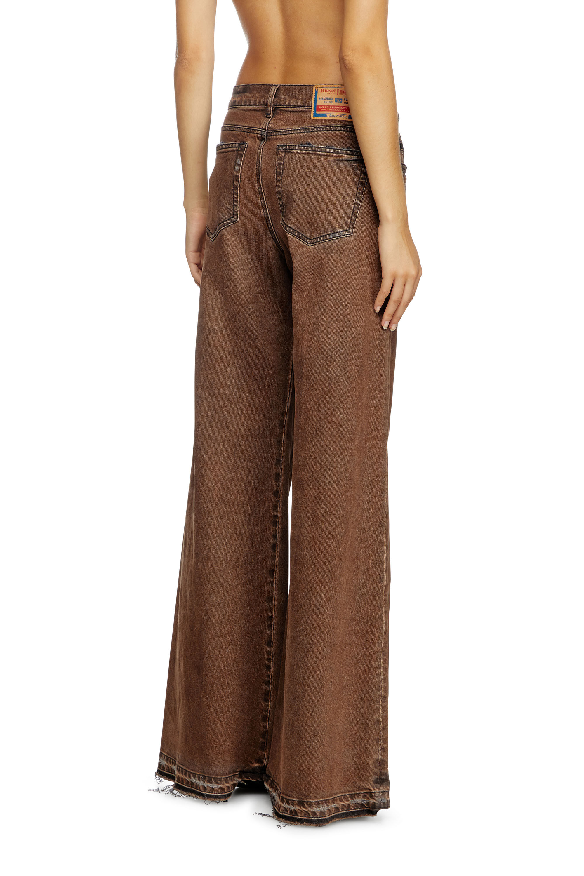 Women's Flare Jeans | Brown | Diesel 1978 D-Akemi