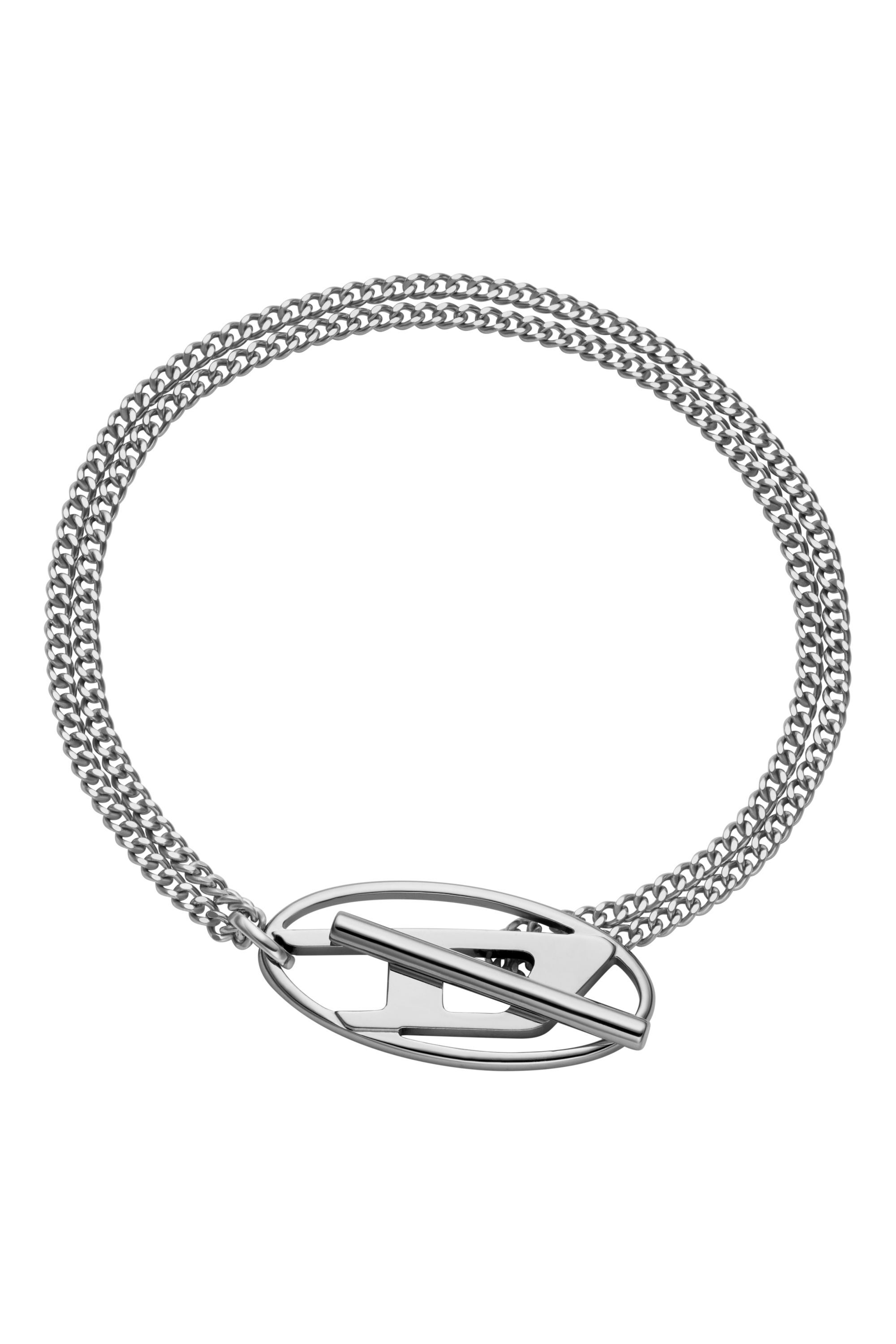 Women's Stainless Steel Chain Bracelet | Silver | Diesel