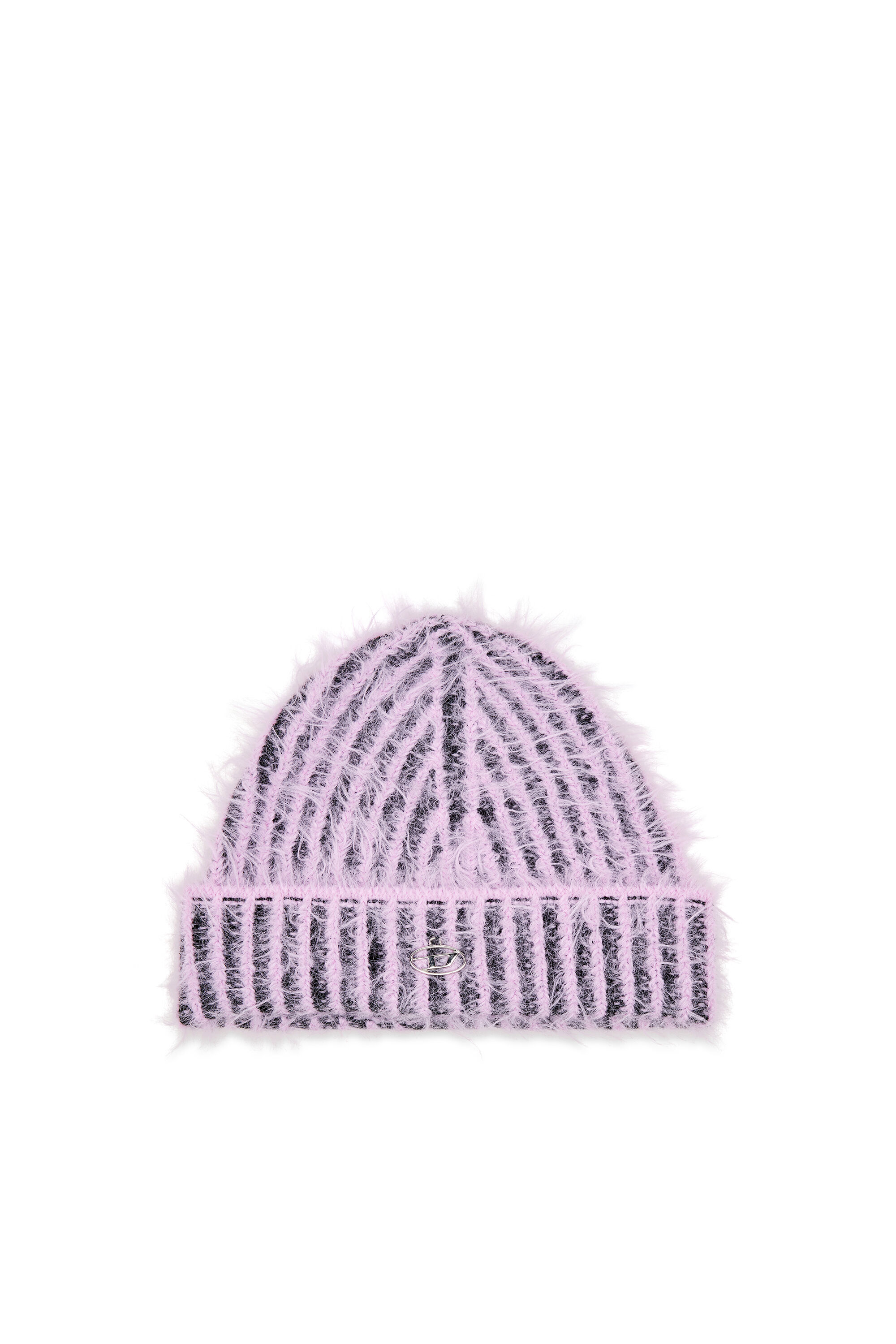 定番のお歳暮 Women's Ribbed vanise beanie | Violet | Diesel 帽子