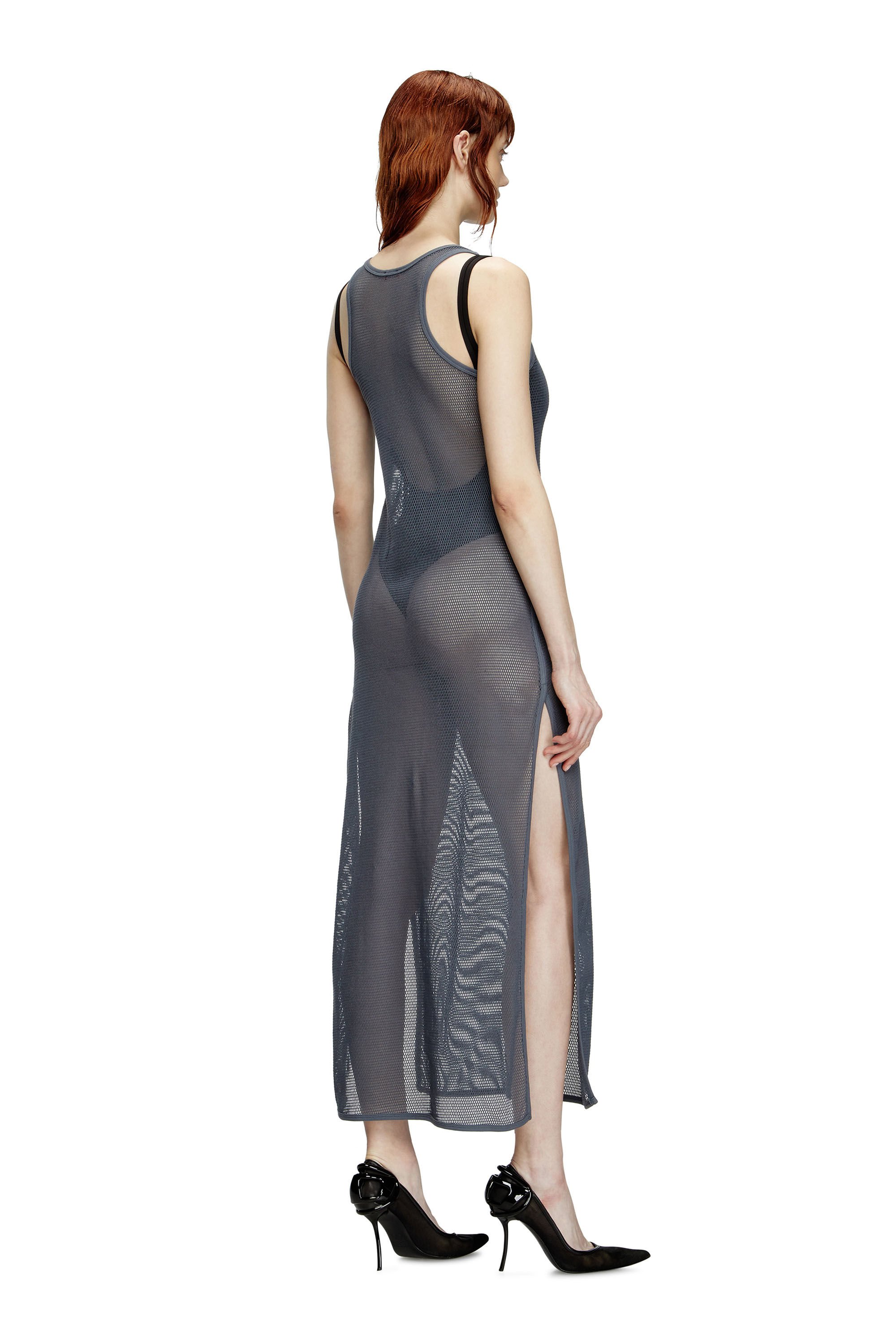 Diesel - JENNIFER-UTLT, Pareo de malla Mujer in Gris - 1