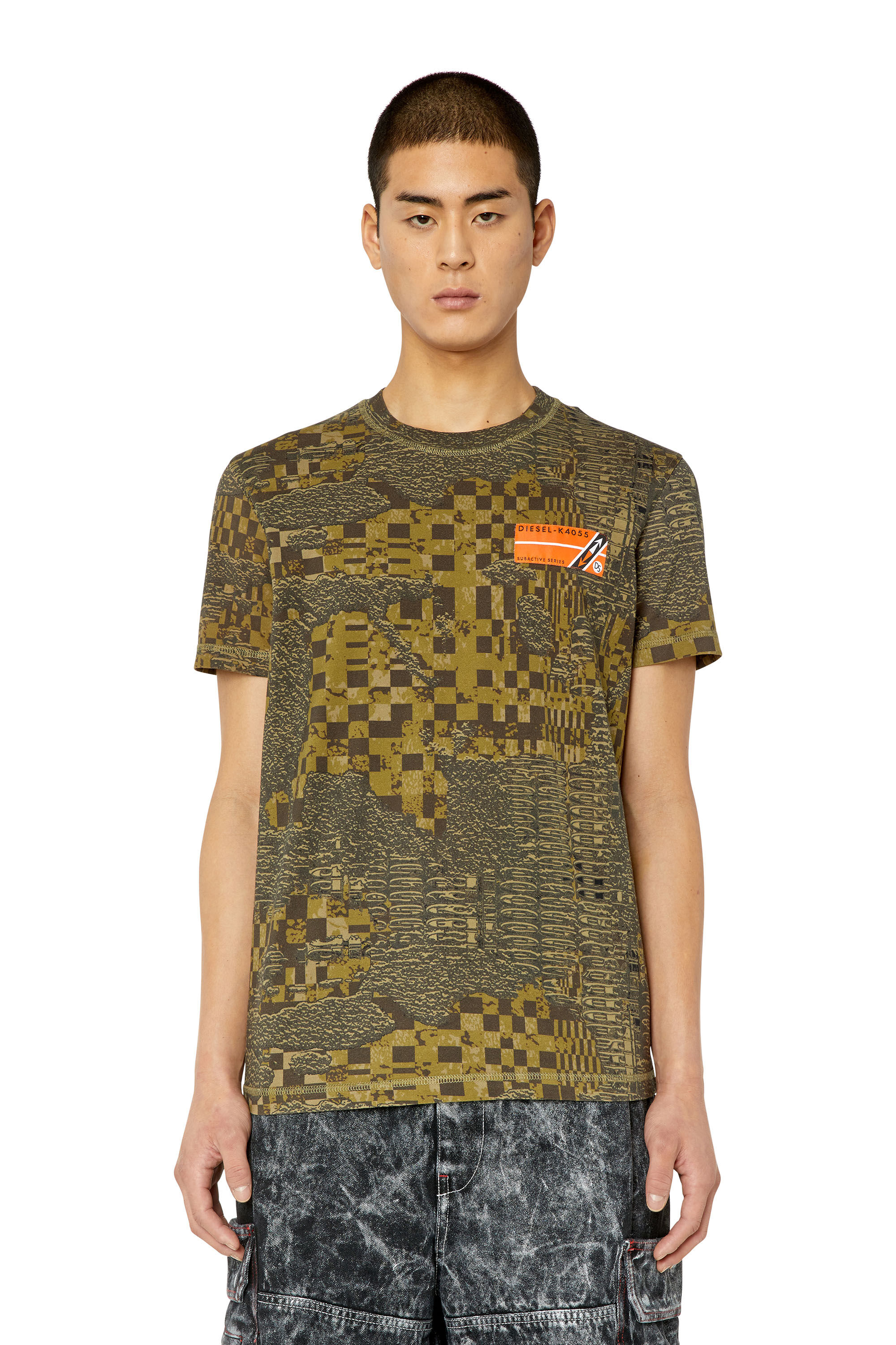 Diesel - T-DIEGOR-G1, Verde Oliva - Image 3