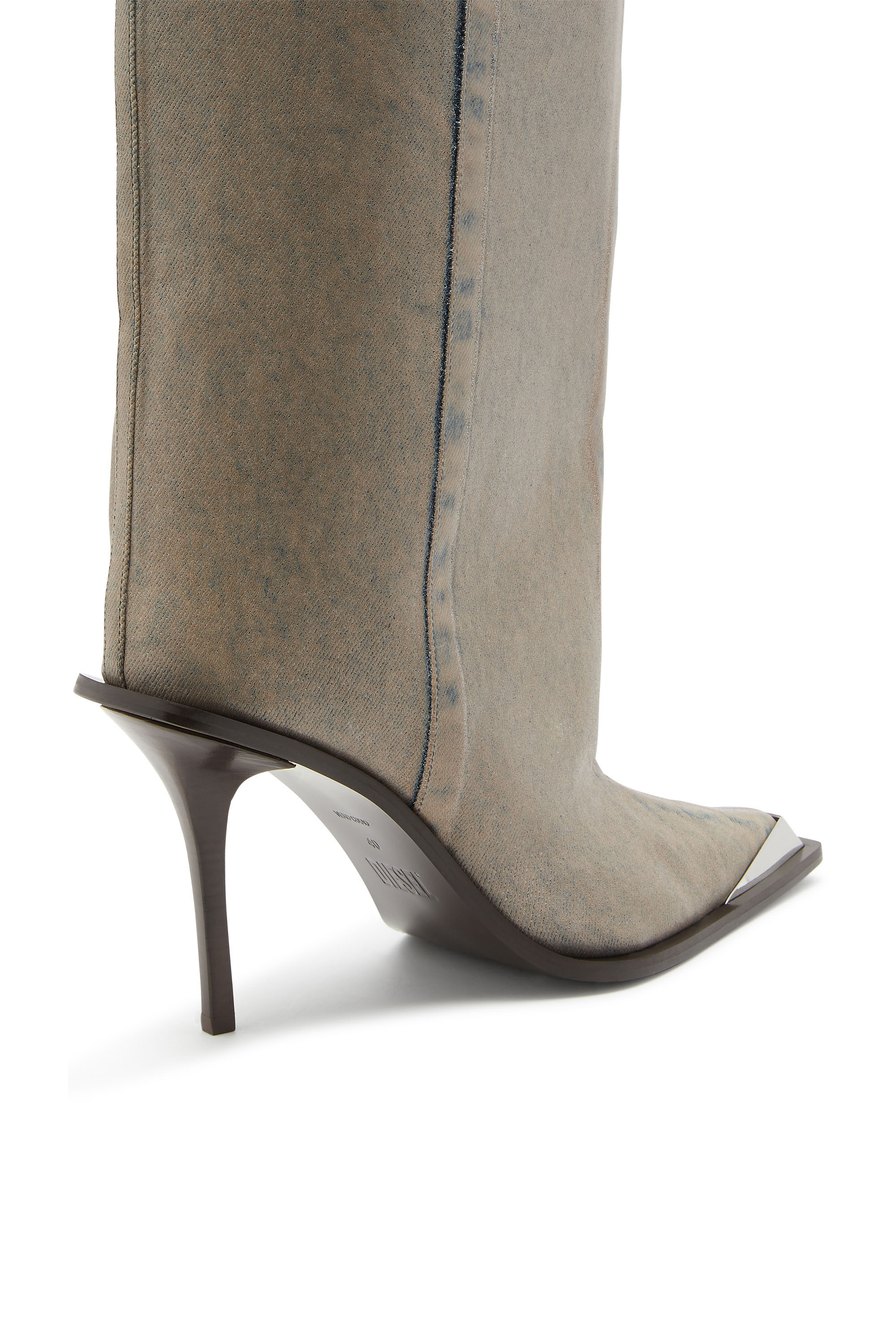 【関税込み】Diesel ブラック D-Tona Sc ブーツ Women's D-Tona-Ankle boots in patent leather | Black | Diesel