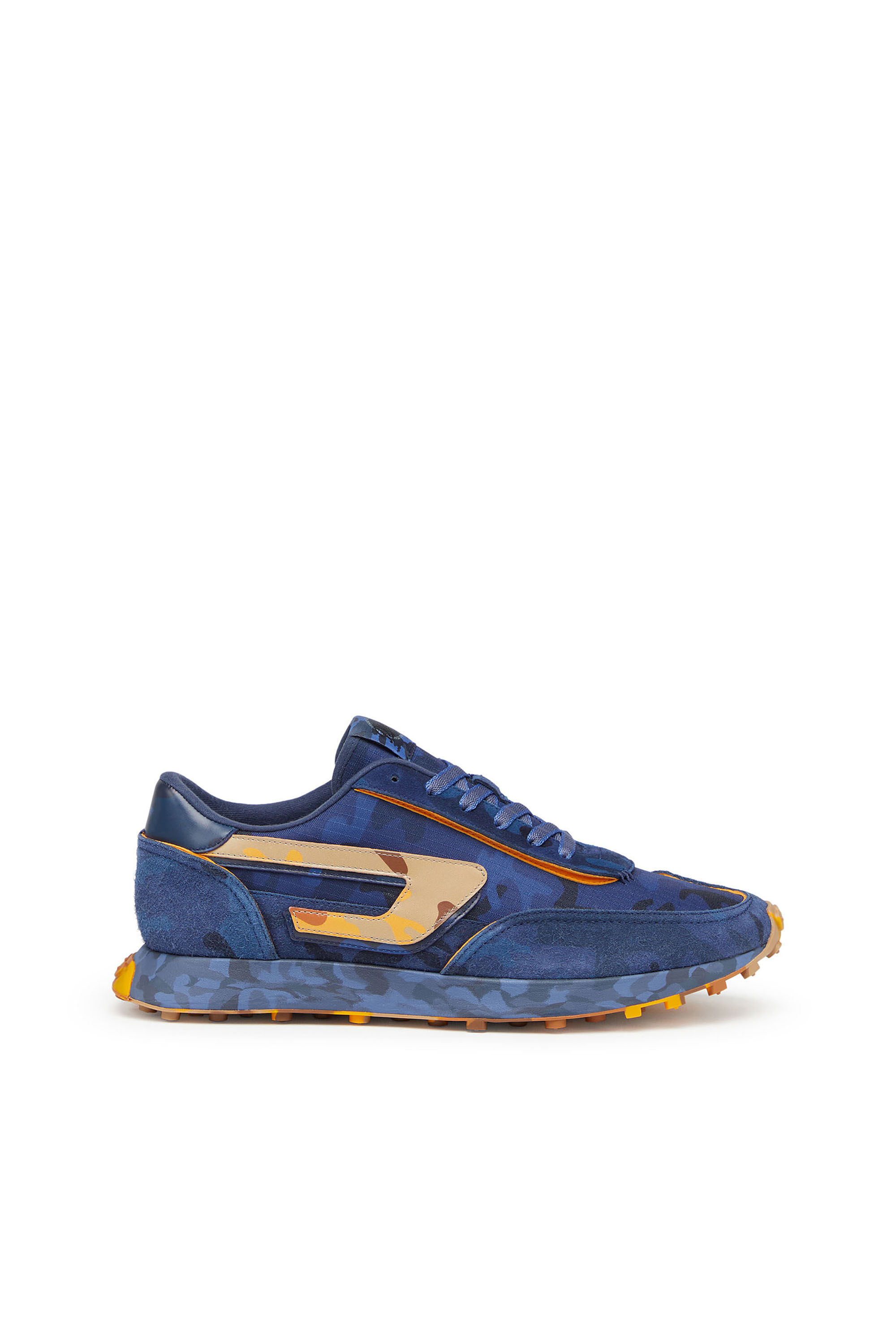 Men's S-Racer Lc - Low-top sneaker with camo print | Multicolor | Diesel