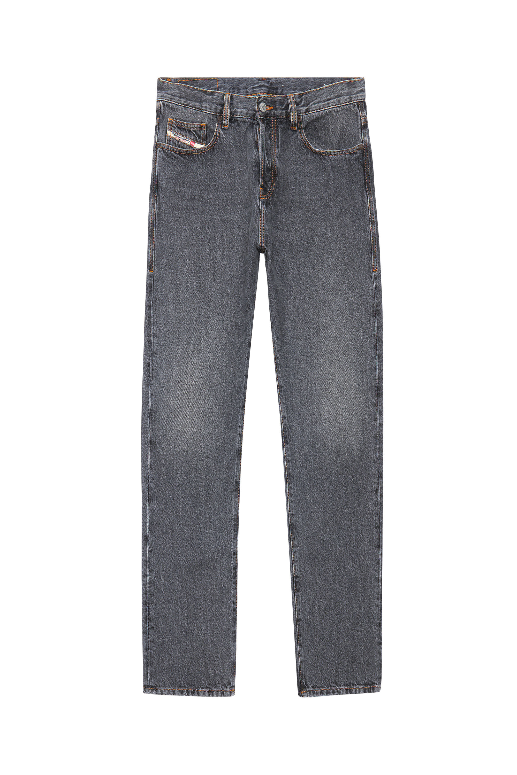 Diesel - Straight Jeans 2020 D-Viker 09B84, Black/Dark grey - Image 2
