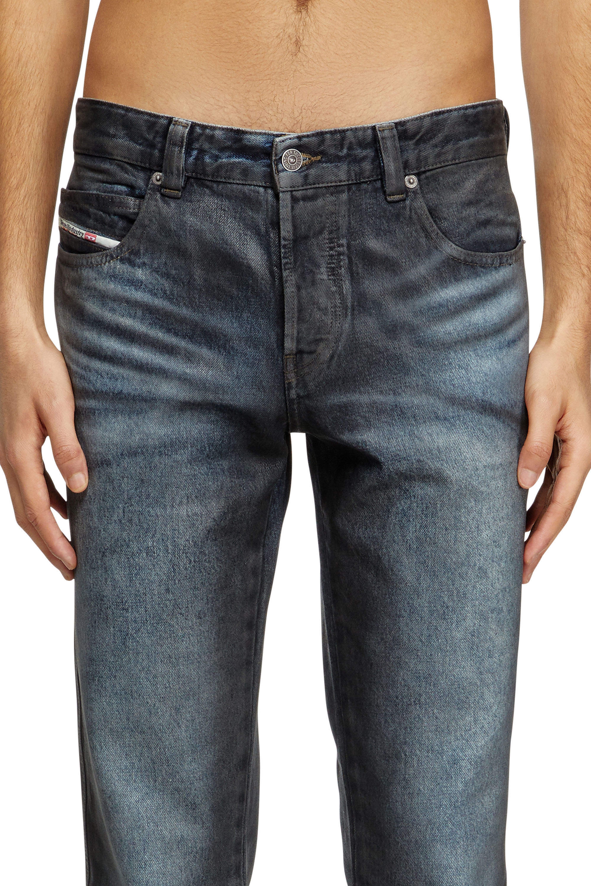Diesel - Slim Jeans 1993 D-Vyl 007BD Hombre, Negro/Gris oscuro - 5