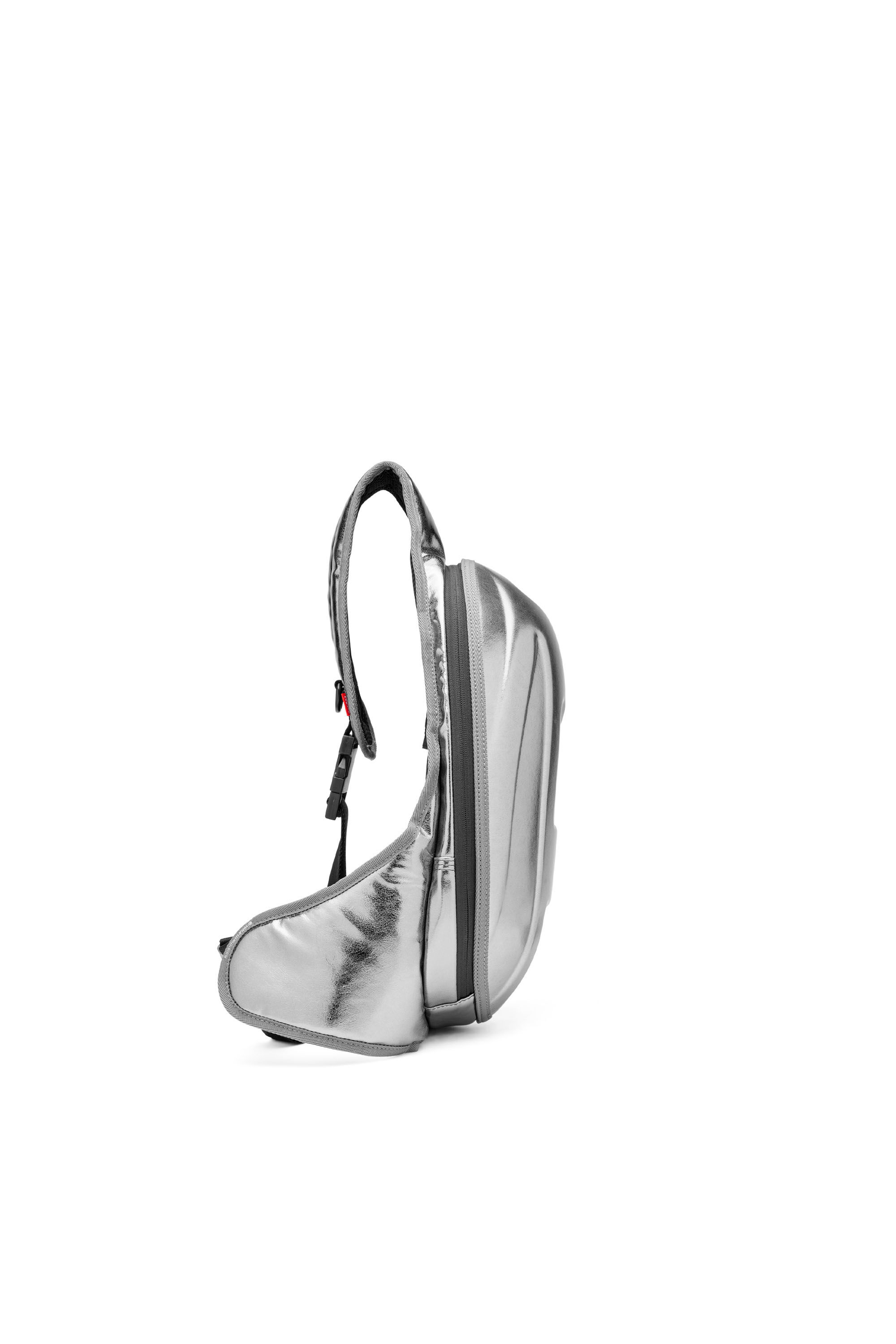 1DR-POD SLING BAG Man: Rigid metallic sling backpack | Diesel