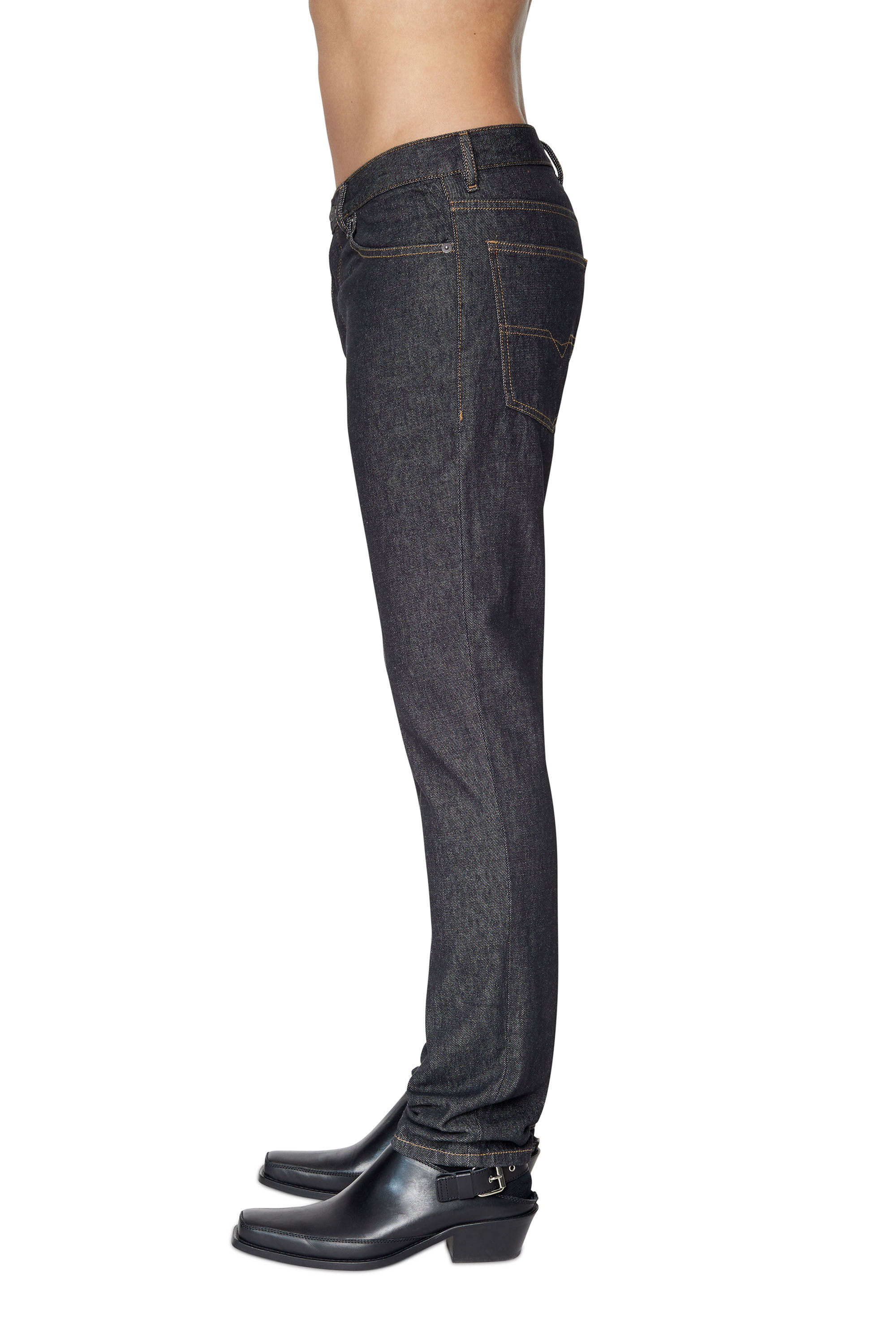 Diesel - 1995 D-Sark Z9C34 Straight Jeans, Negro/Gris oscuro - Image 5