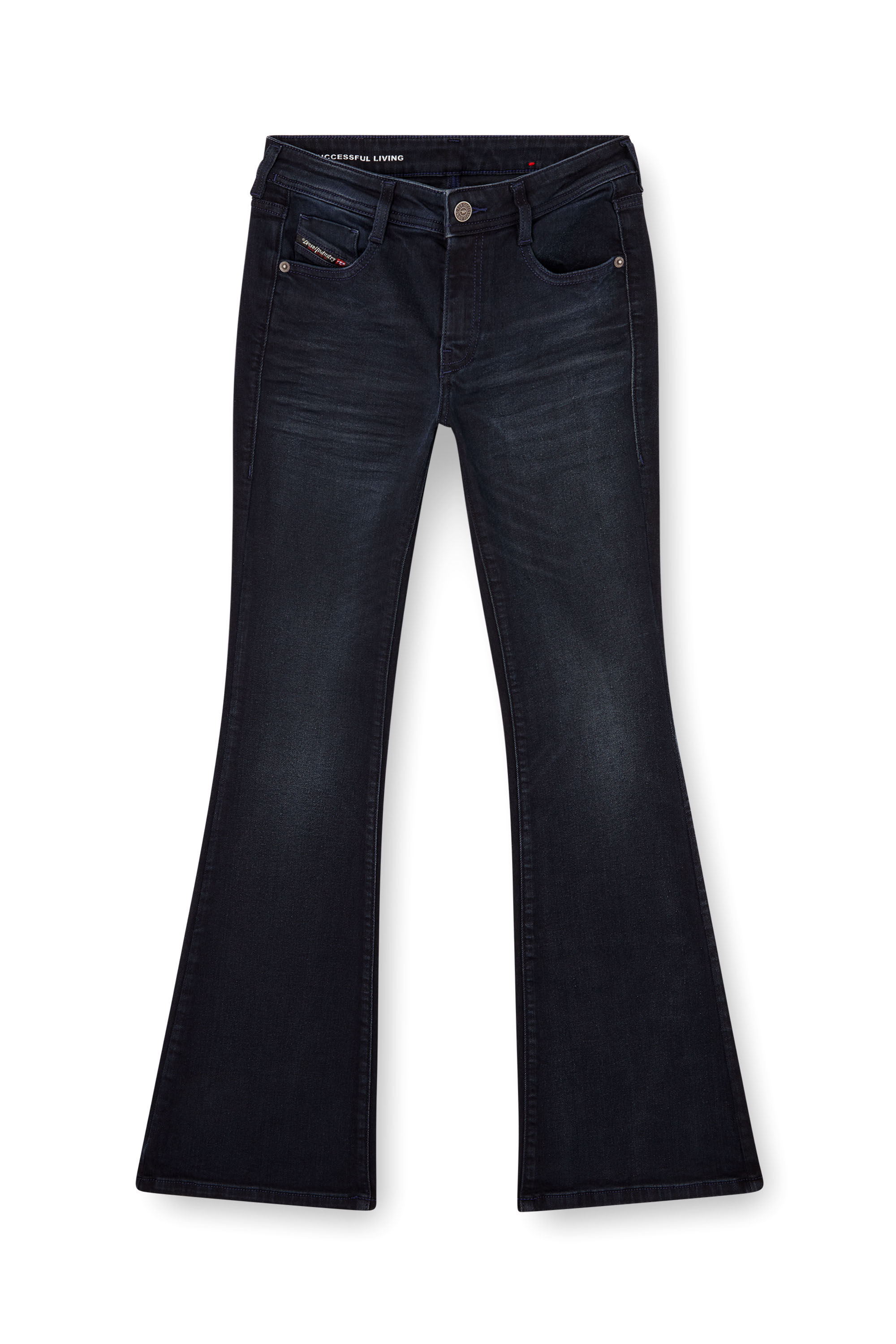 Diesel - Bootcut Jeans 1969 D-Ebbey 0BMBU Mujer, Azul Oscuro - 2