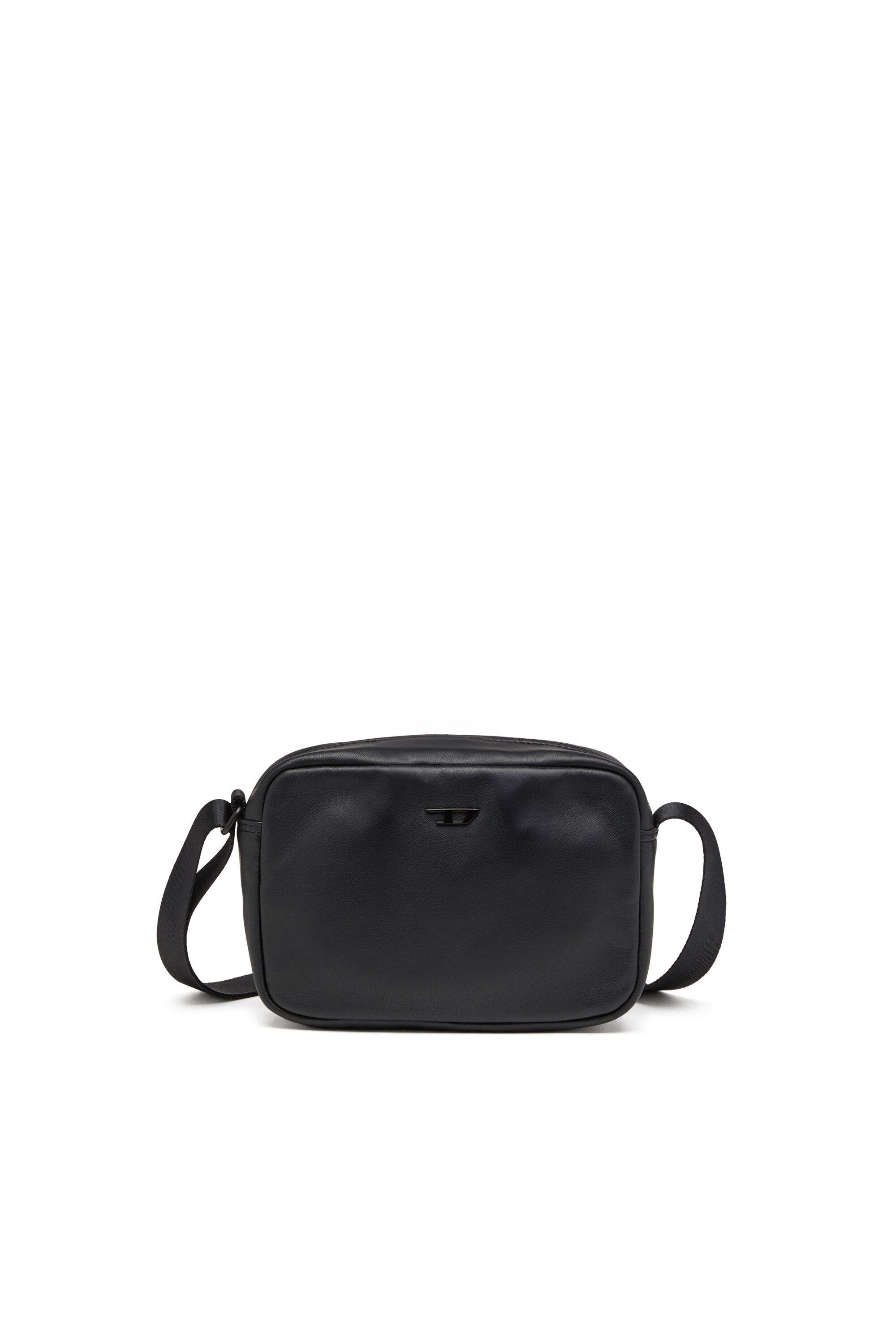 Diesel - RAVE CAMERA BAG X, Rave-Bolso tipo cámara de cuero napa Hombre in Negro - 1