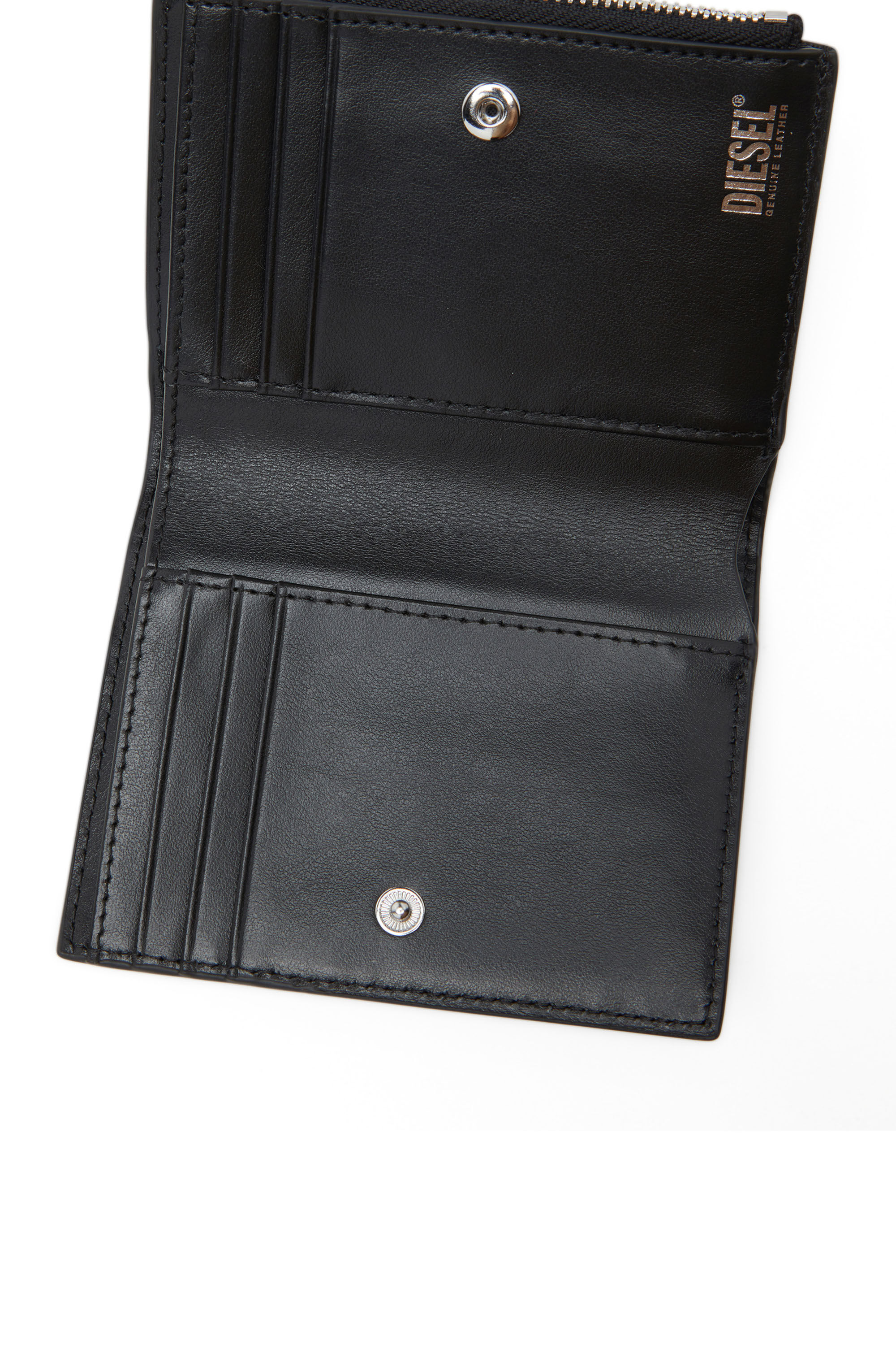 Diesel - 1DR BI-FOLD ZIP II, Negro - Image 3