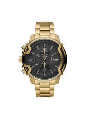 Griffed Chronograph Gold Tone Stainless Steel Watch