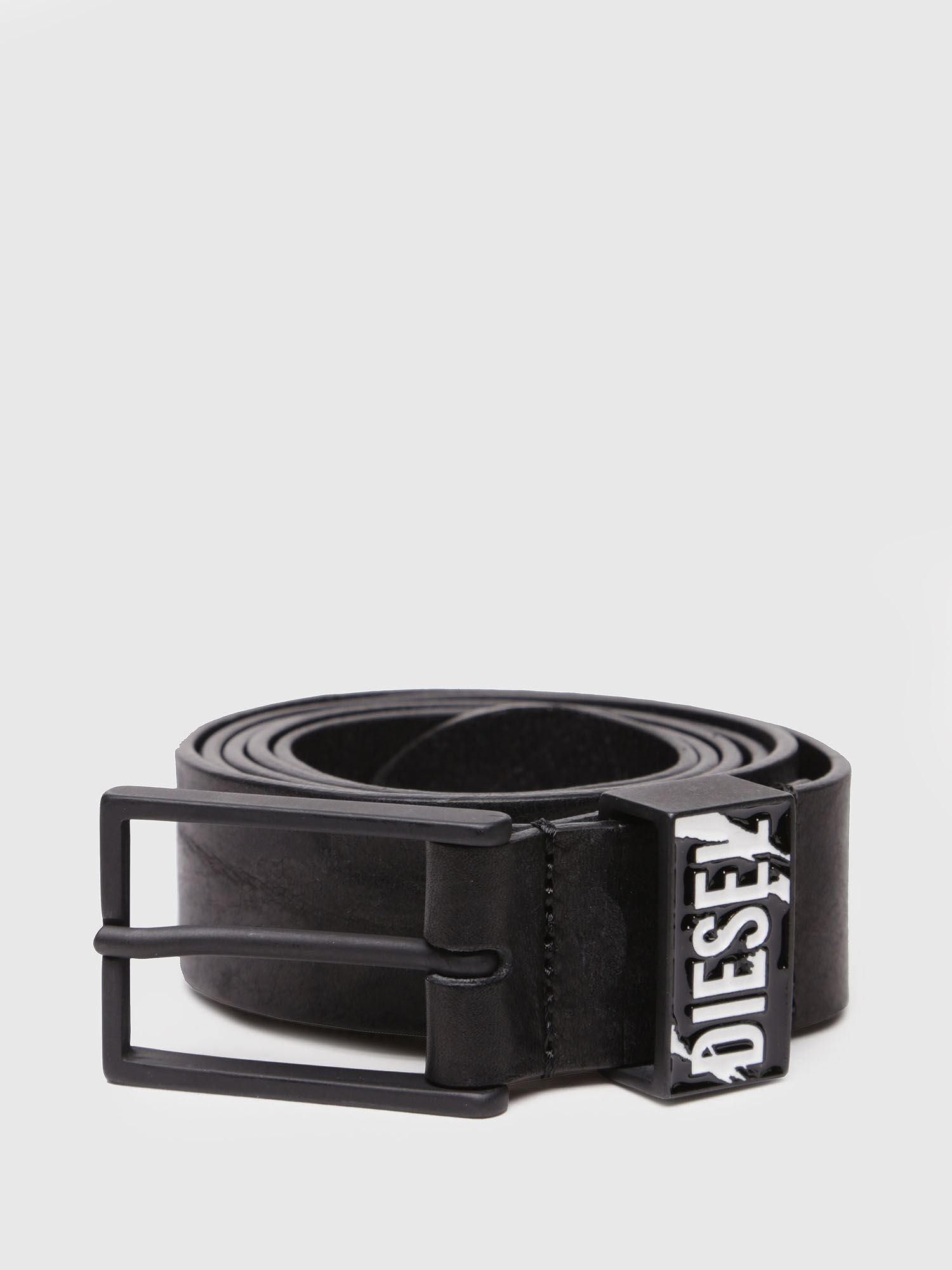 Diesel - B-MINI-SEL, Black Leather - Image 1