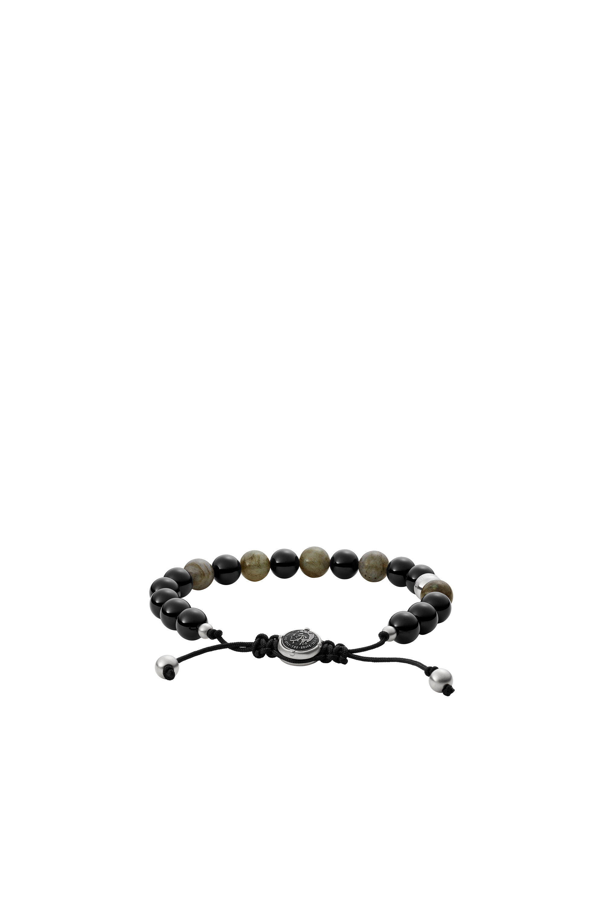 Diesel - DX1325, Pulsera de cuentas de ágata y labradorita Unisex in Multicolor - 2