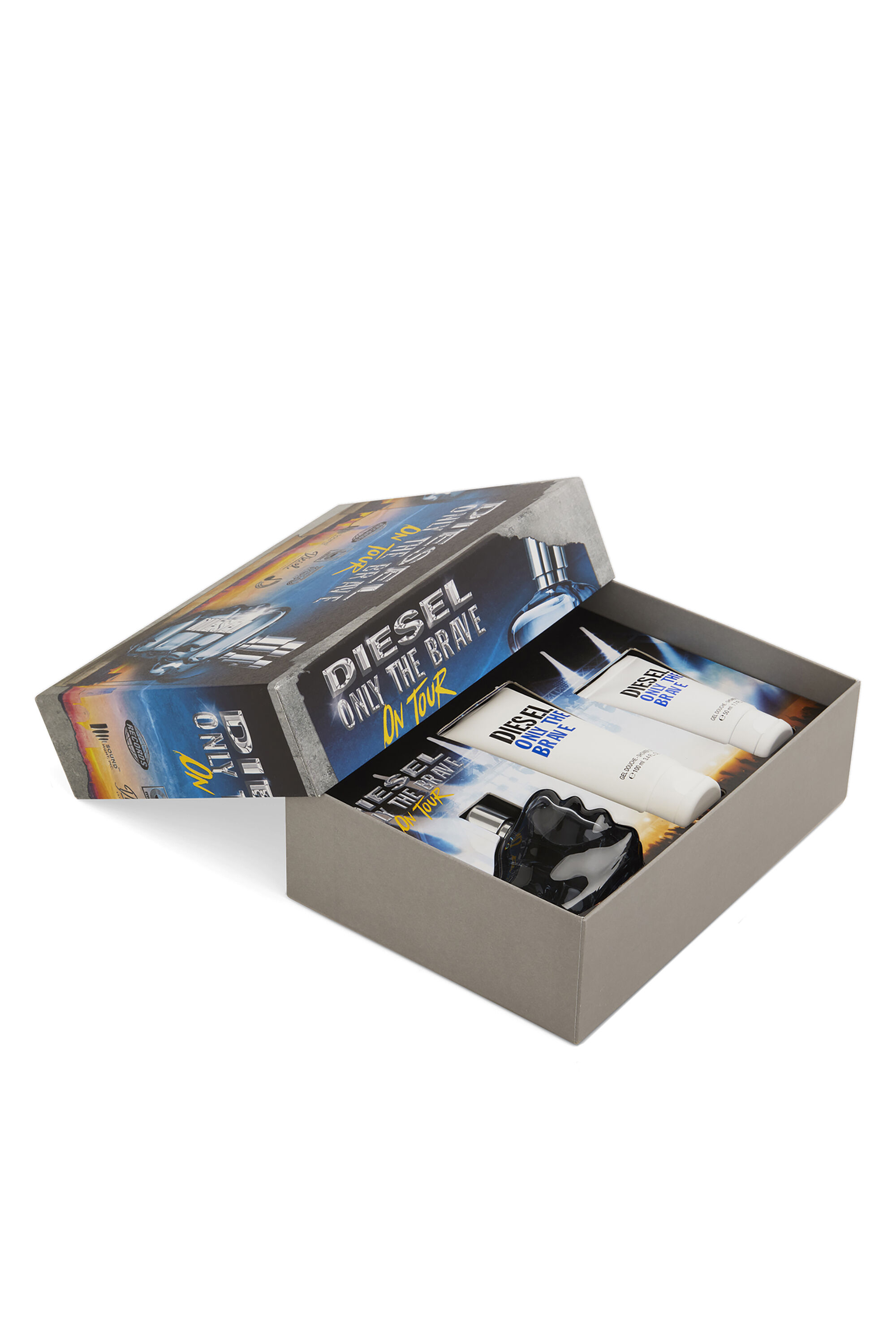 Diesel - ONLY THE BRAVE 75 ML GIFT SET, Set de regalo Only The Brave Hombre in Azul marino - 2