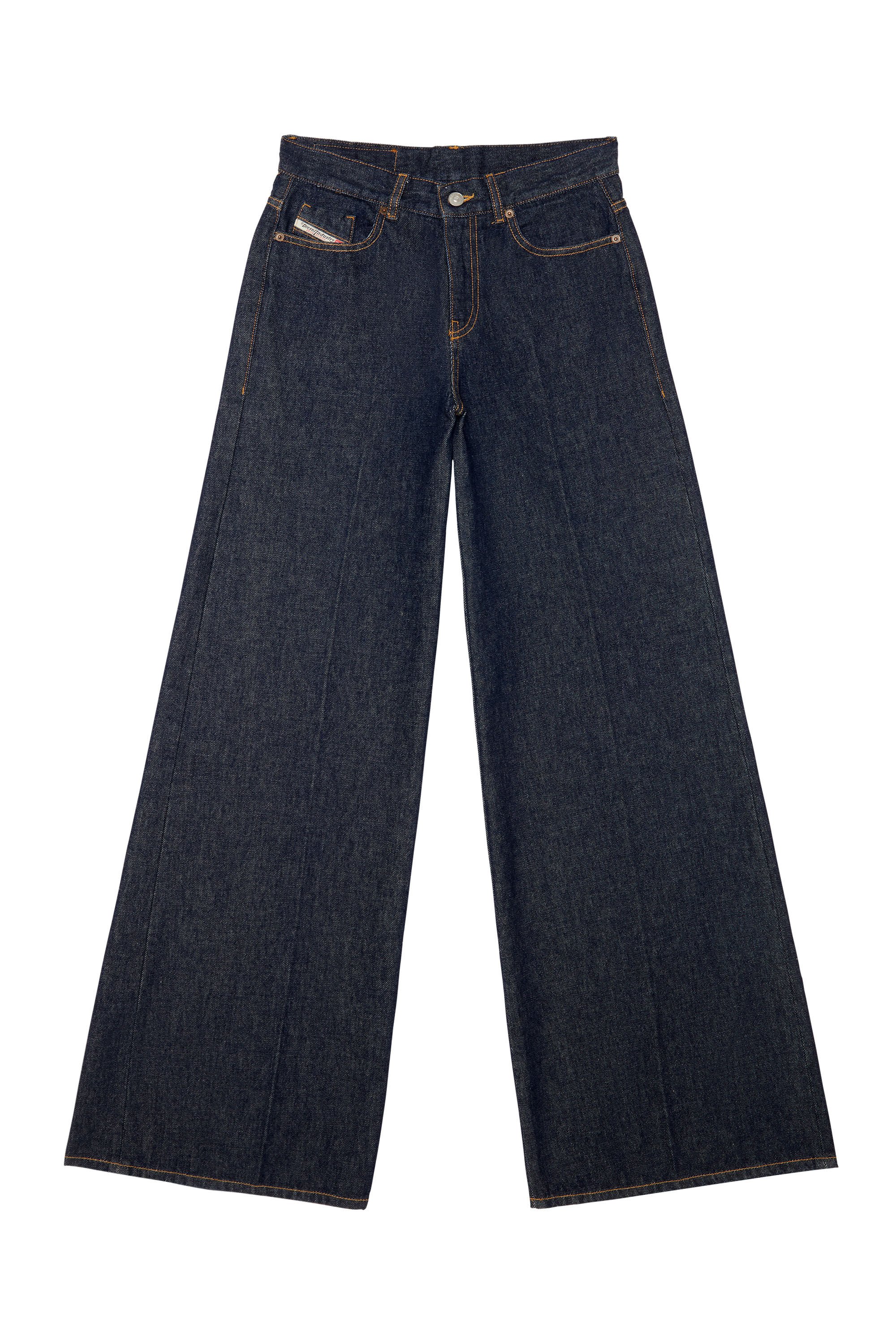 Diesel - 1978 Z9C02 Bootcut and Flare Jeans, Azul Oscuro - Image 2