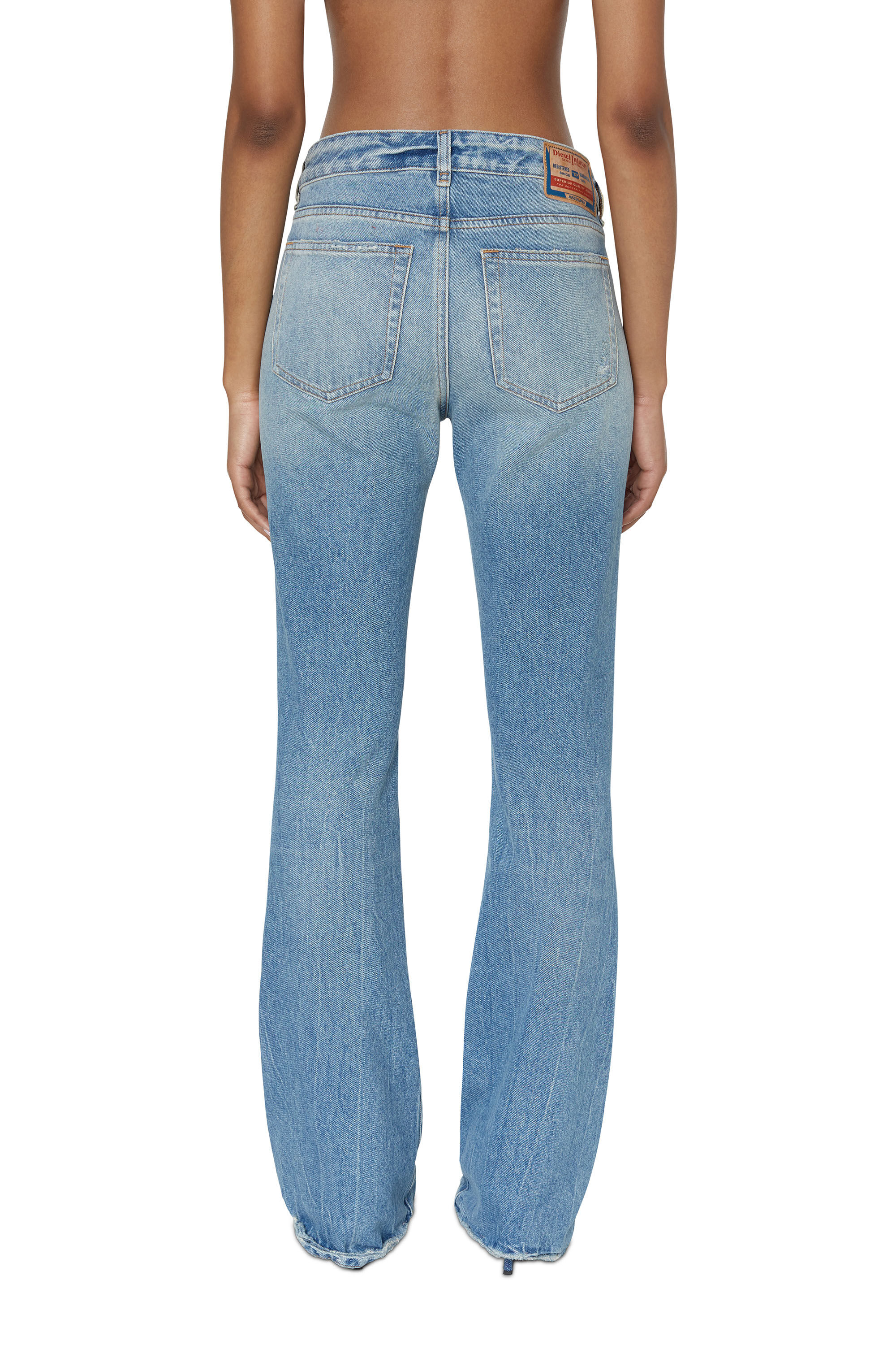 Diesel - Bootcut and Flare Jeans 1969 D-Ebbey 09D98, Azul Claro - Image 5