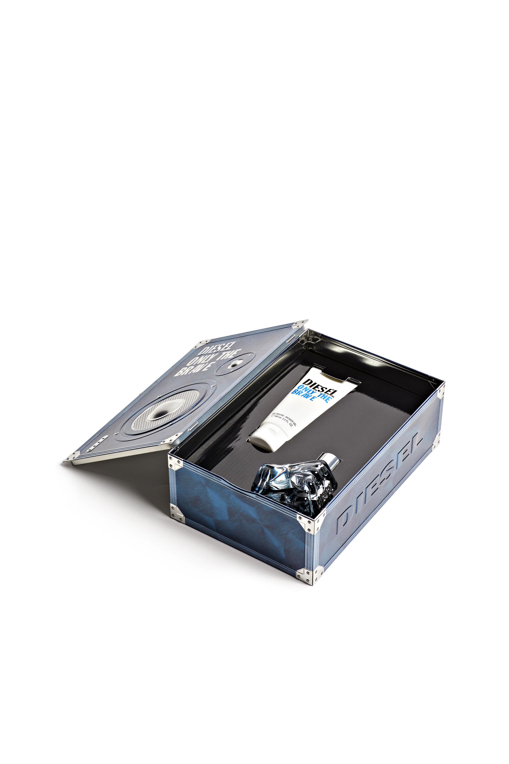 Diesel - ONLY THE BRAVE 75 ML PREMIUM BOX, Man's Only The Brave Gift set in Grey - 3