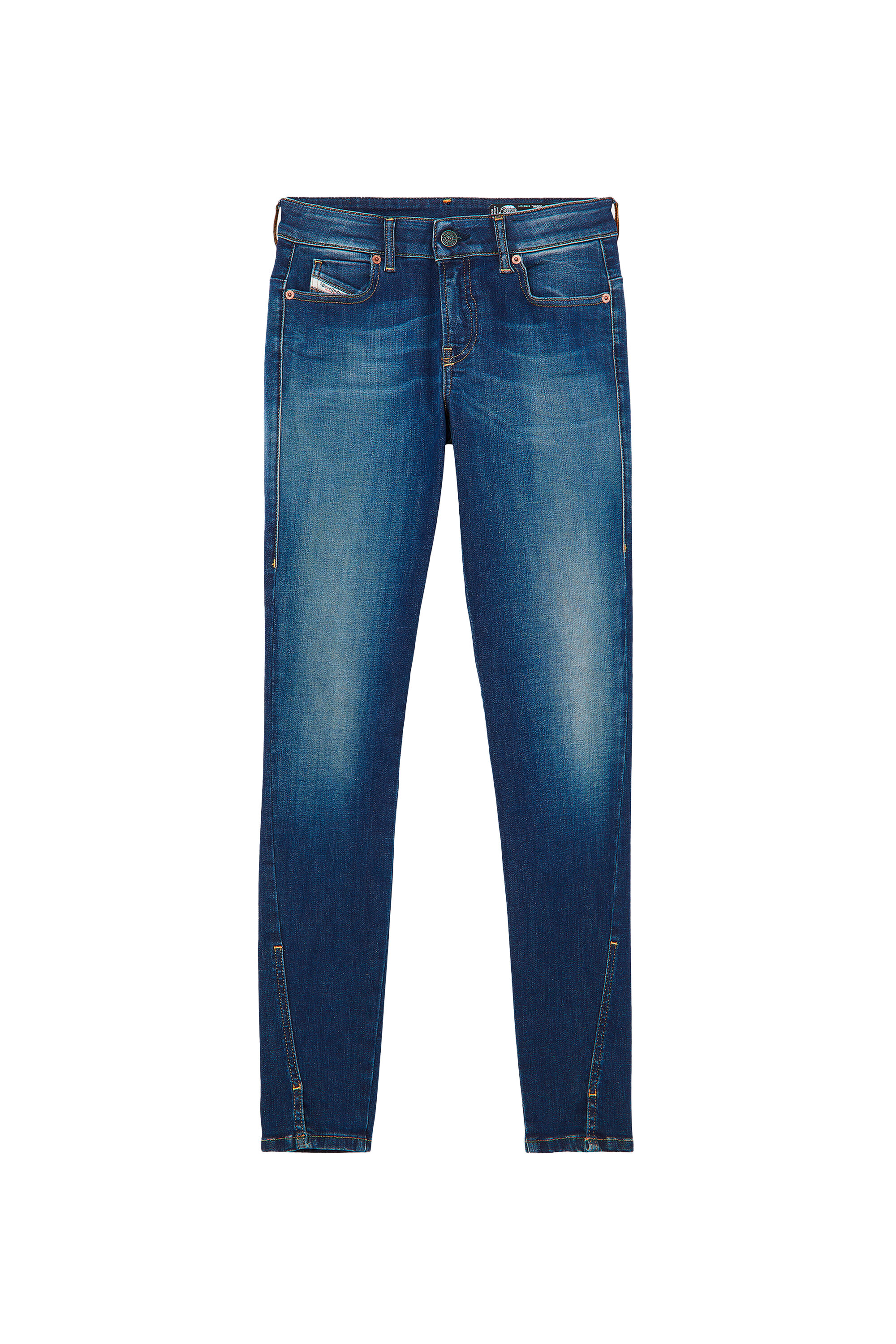 Diesel - D-Jevel Slim Jeans 009HL, Dark Blue - Image 2