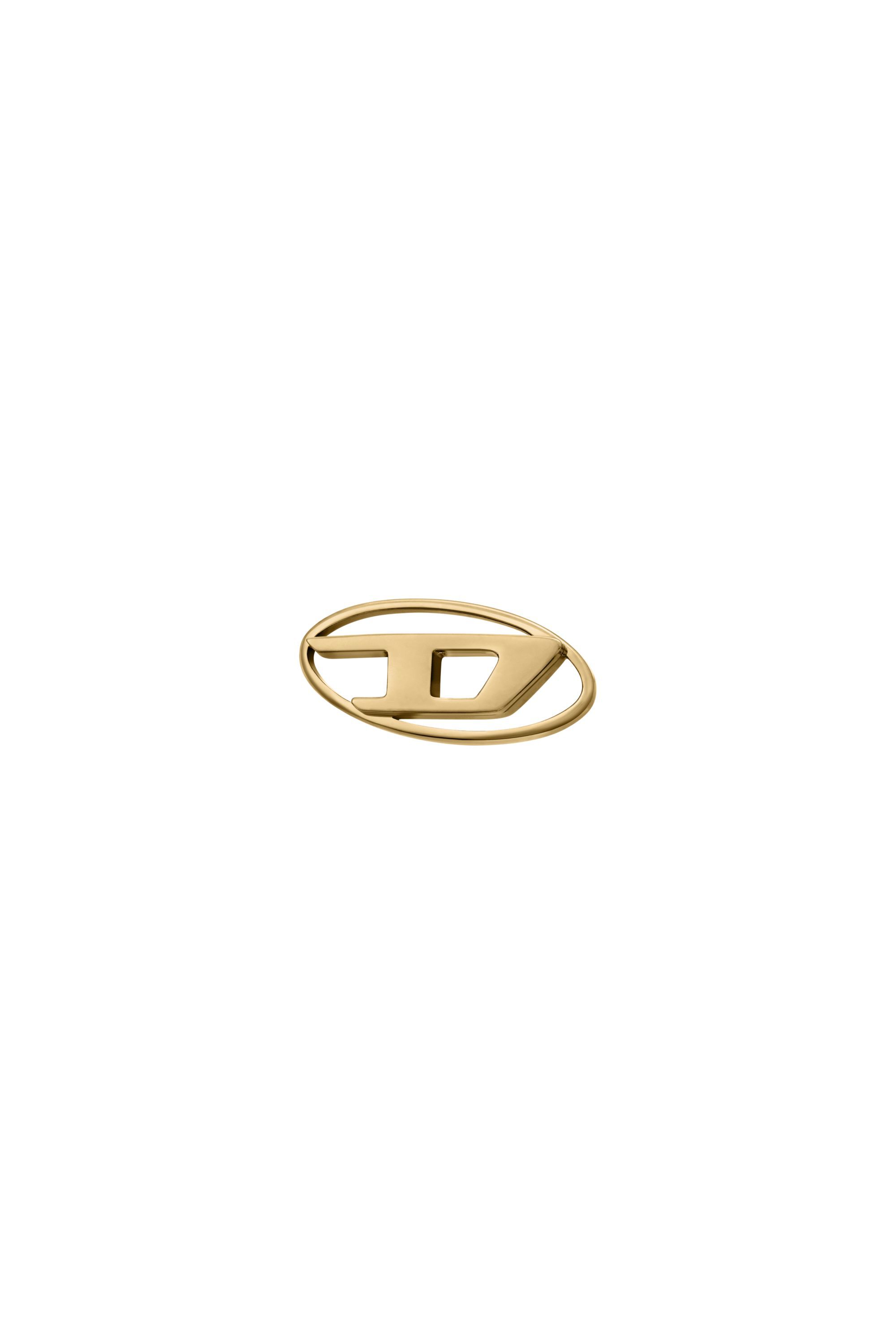 Women's Gold-Tone Stainless Steel Stud Earring | Gold | Diesel
