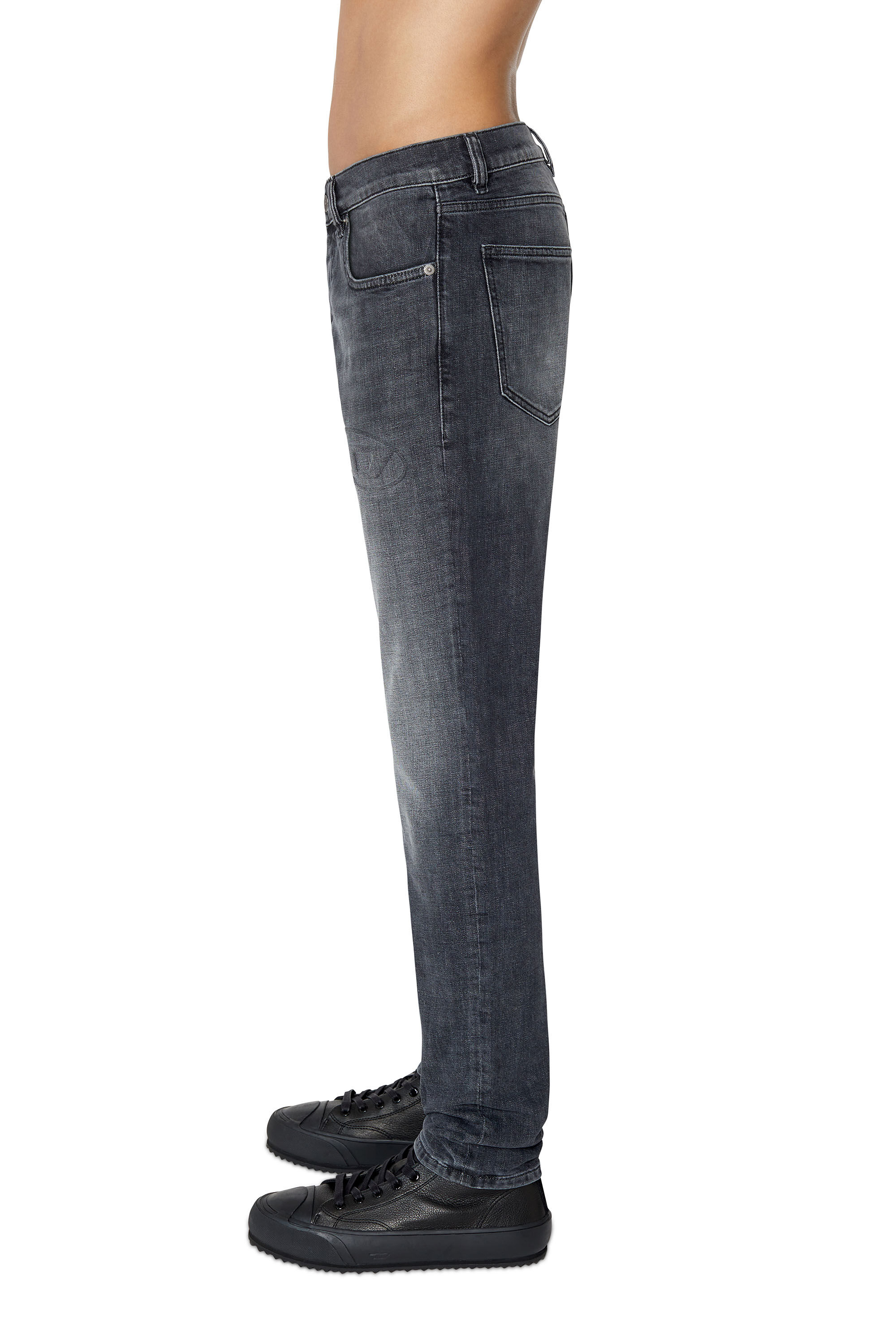 Diesel - Slim Jeans 2019 D-Strukt 09E35, Negro/Gris oscuro - Image 5