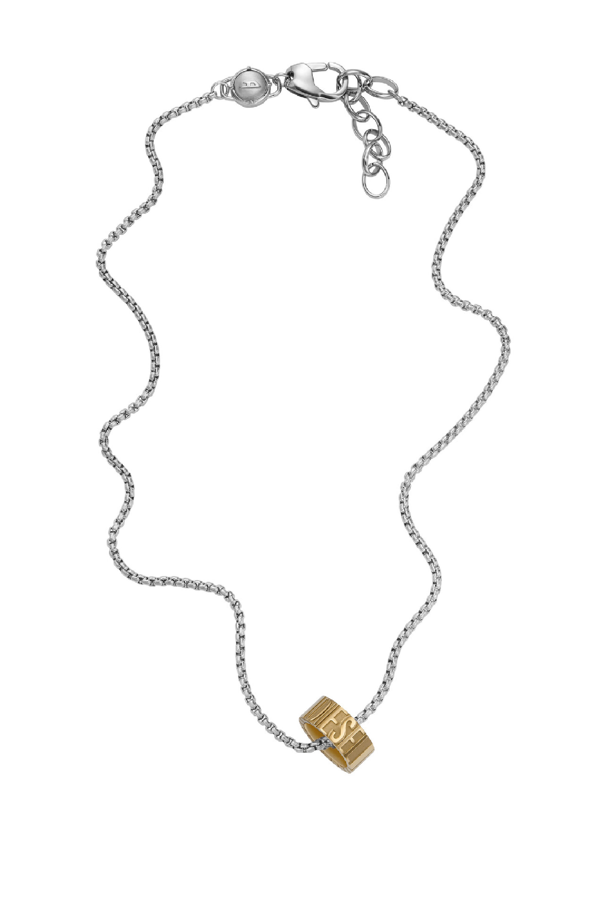 Diesel - DX1397, Collar de cadena de acero inoxidable Hombre in Dorado - 2