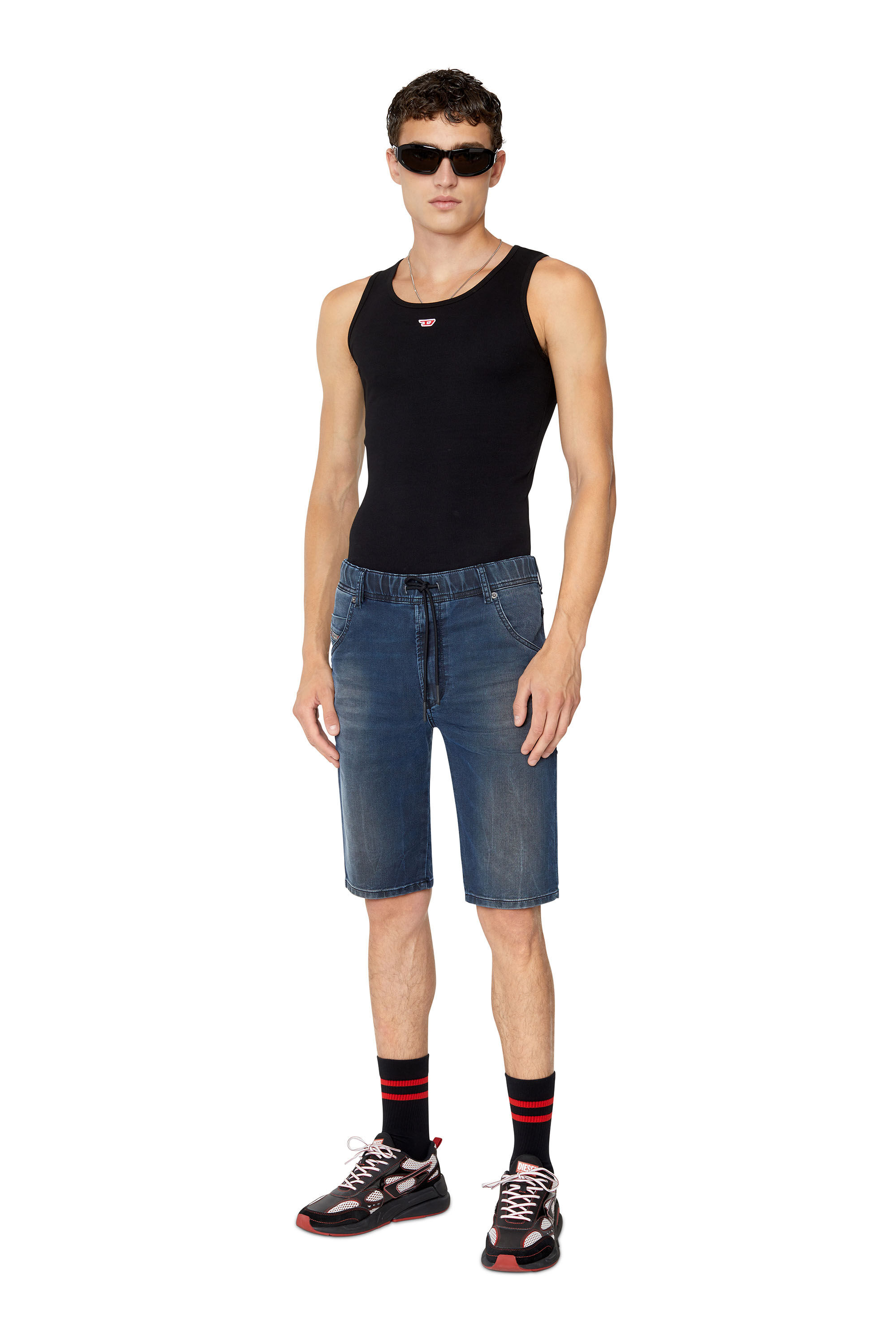 Diesel krooshort joggjeans online