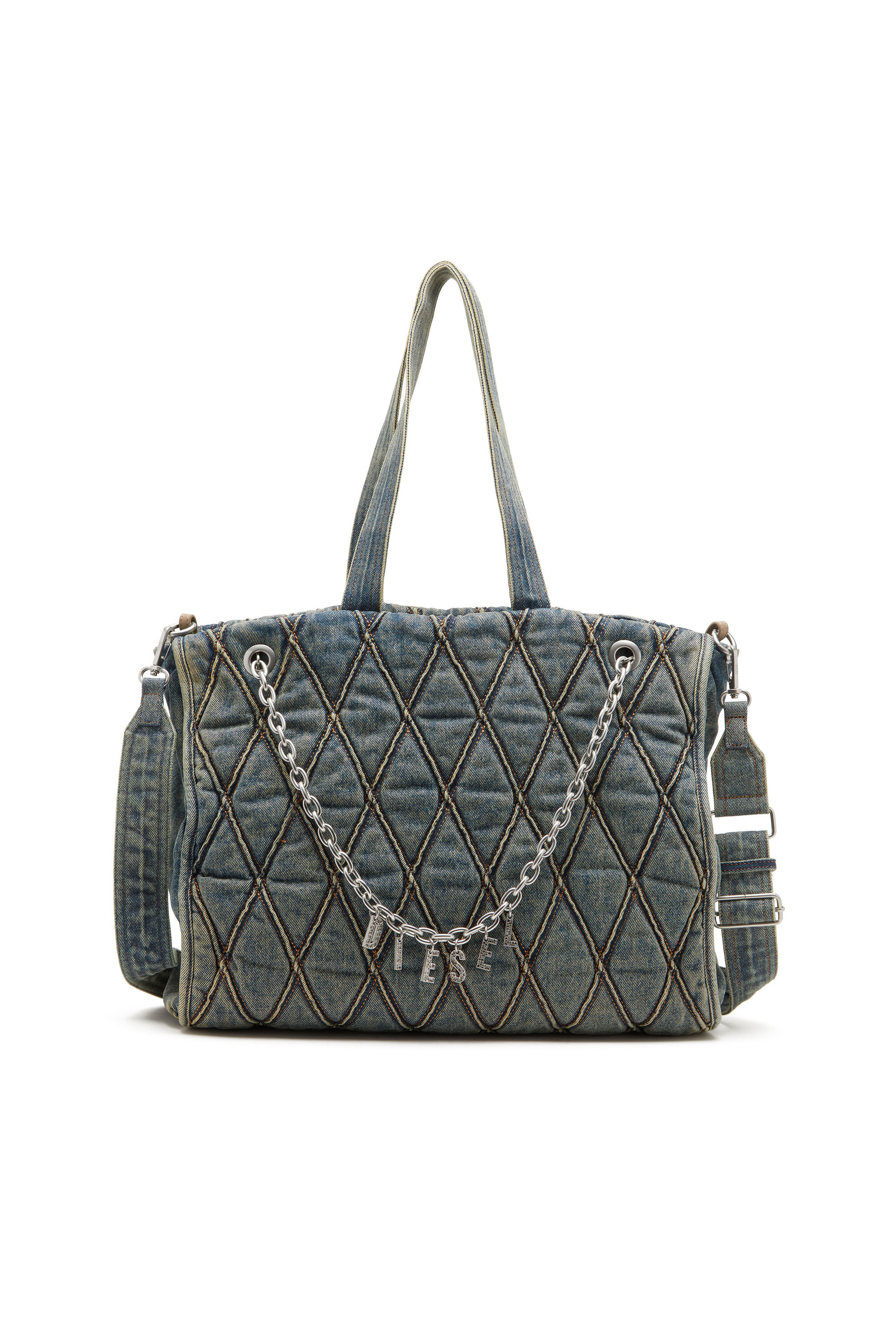 DIESEL” チャーム付き 2WAY ミニショルダー/ハンドBAG (DIESEL