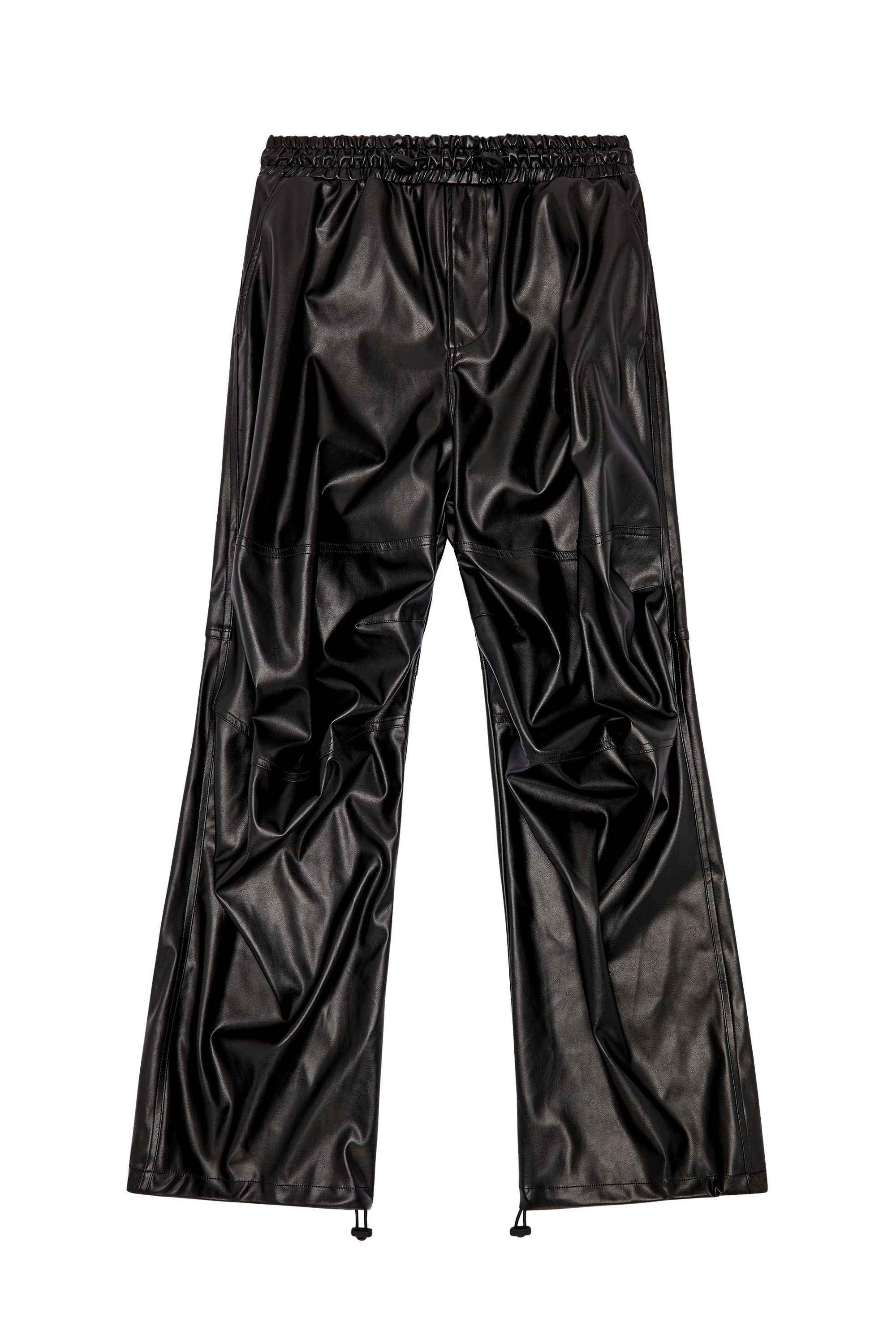 【メーカー再生品】 | fabric coated in pants cargo Oversized Men's Black Diesel | パンツ
