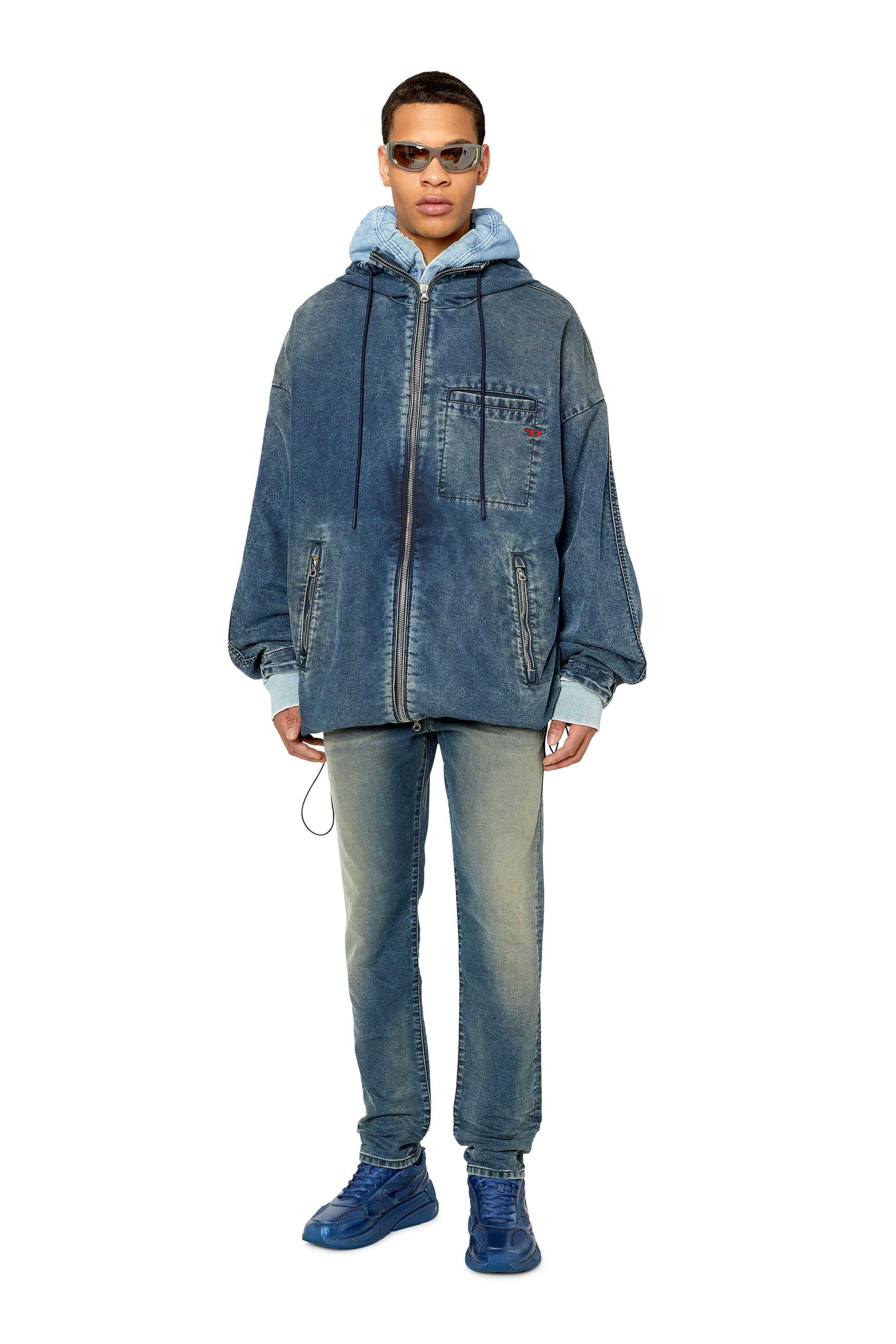 D-KROOLEY JOGG Man: tapered Dark blue JoggJeans | Diesel ®