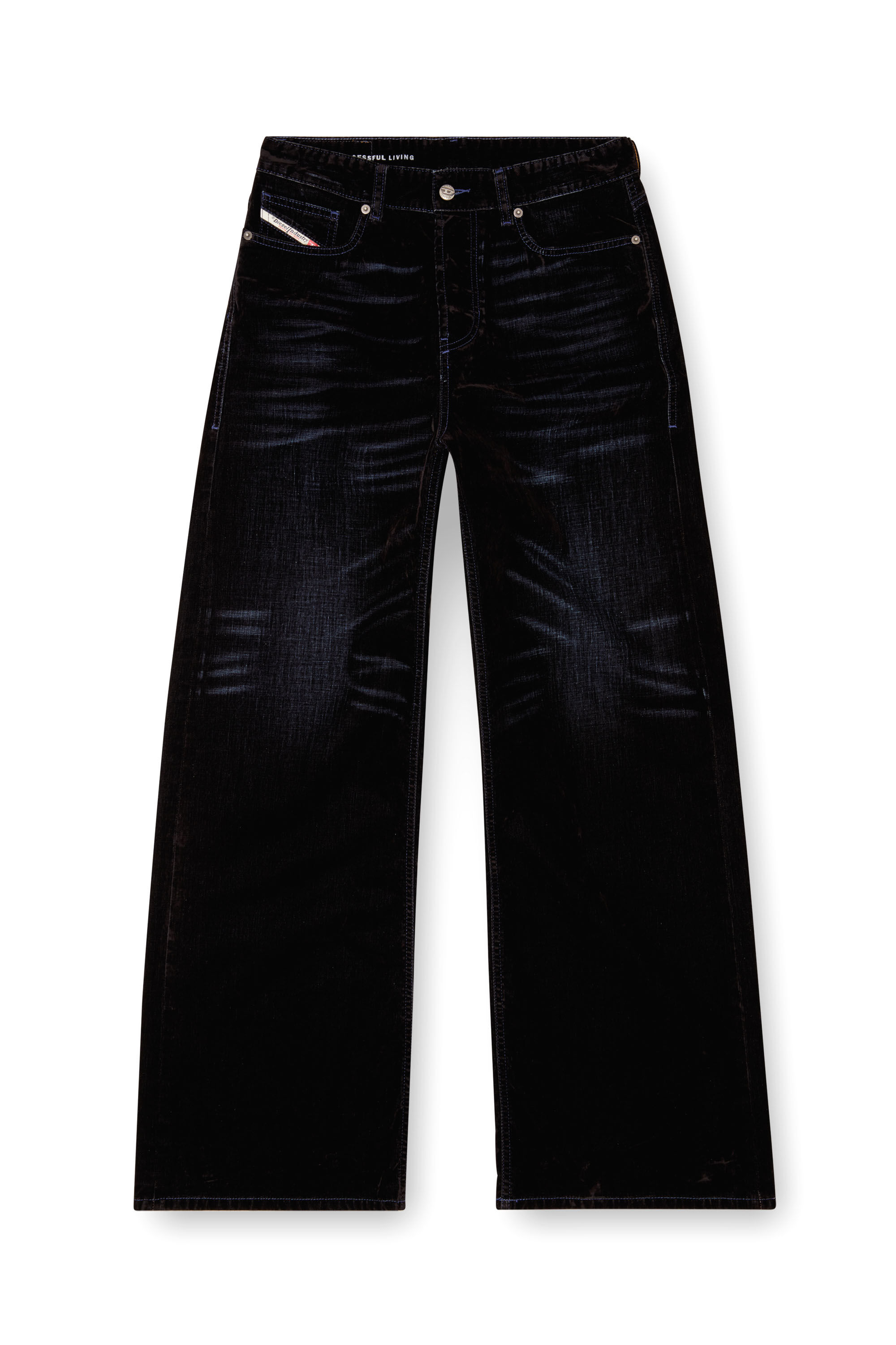 1996 D-Sire Women: Low waist, 90's cargo Jeans, Black | Diesel