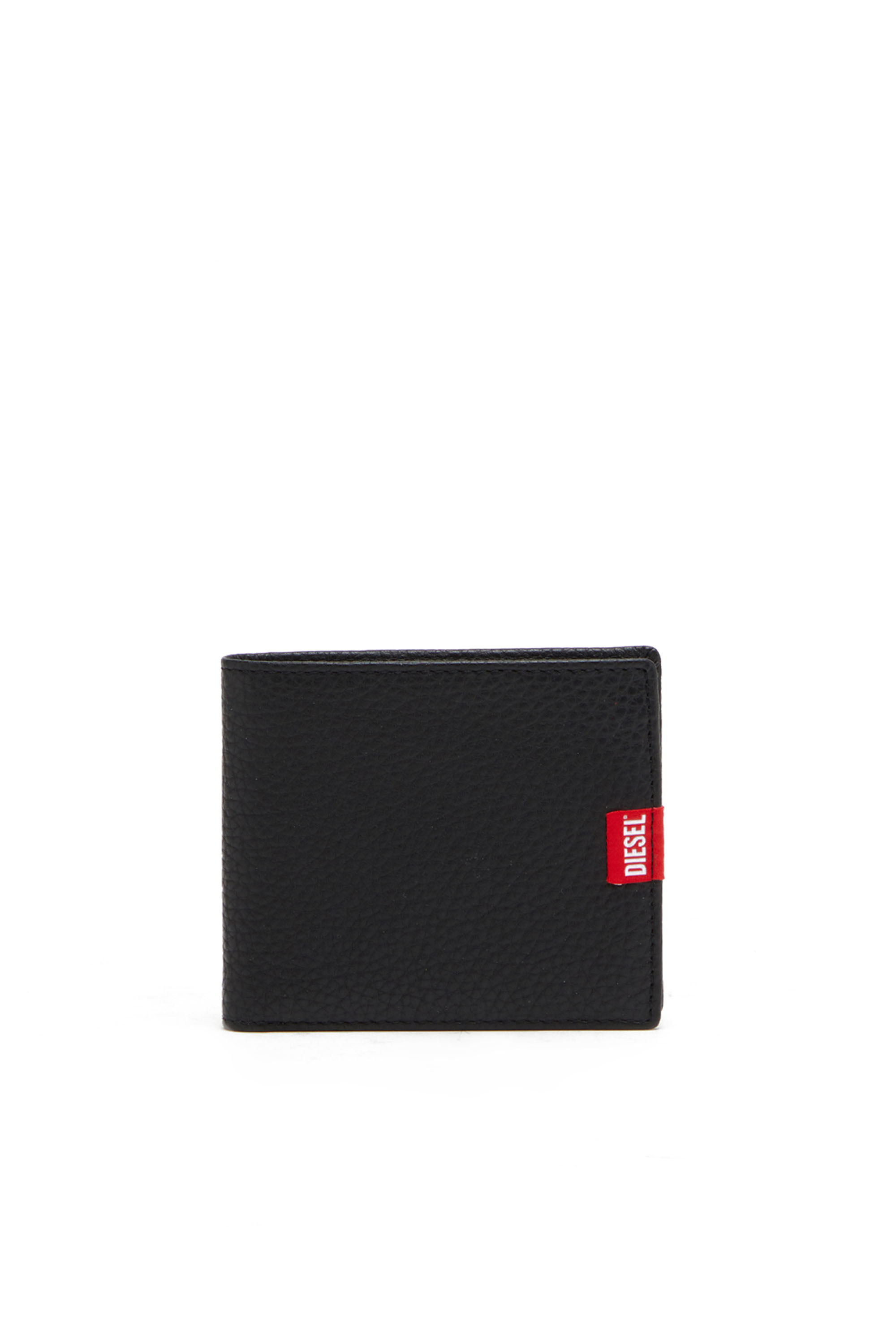 BI-FOLD COIN S Man: Bi-fold wallet in grainy leather | Diesel
