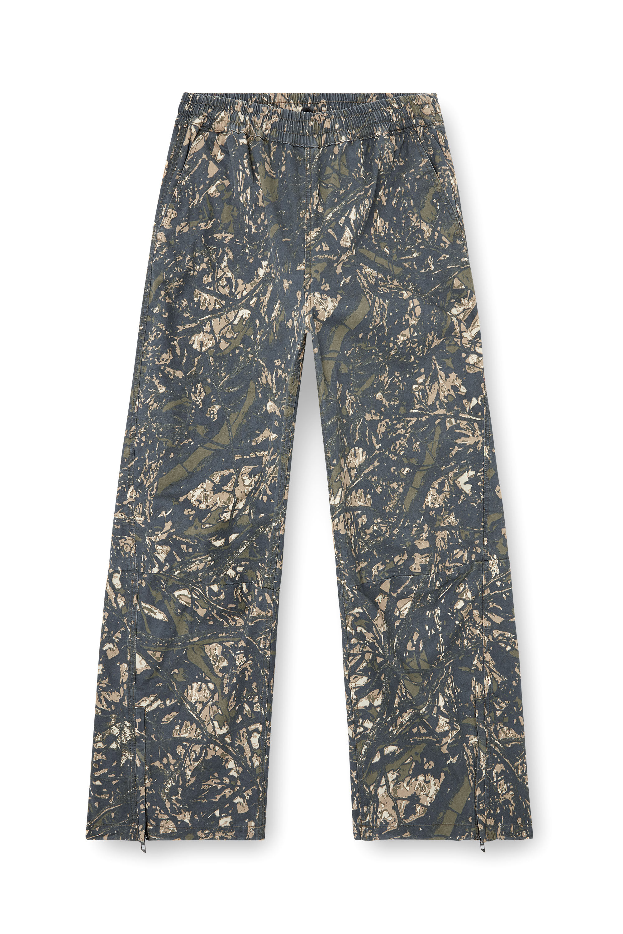 Men's Stylised camo utility pants | Multicolor | Diesel