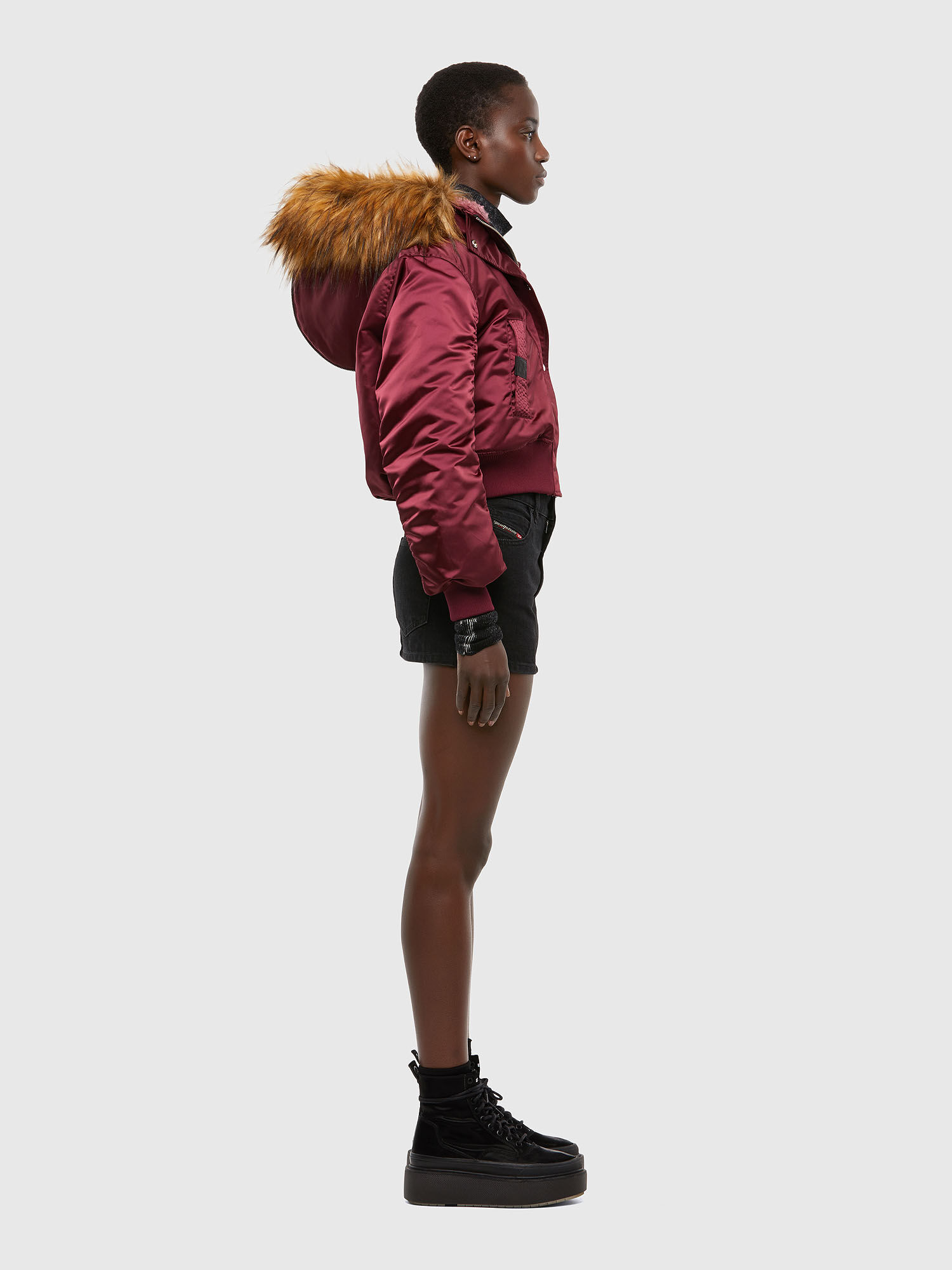 Plum on sale bomber jacket