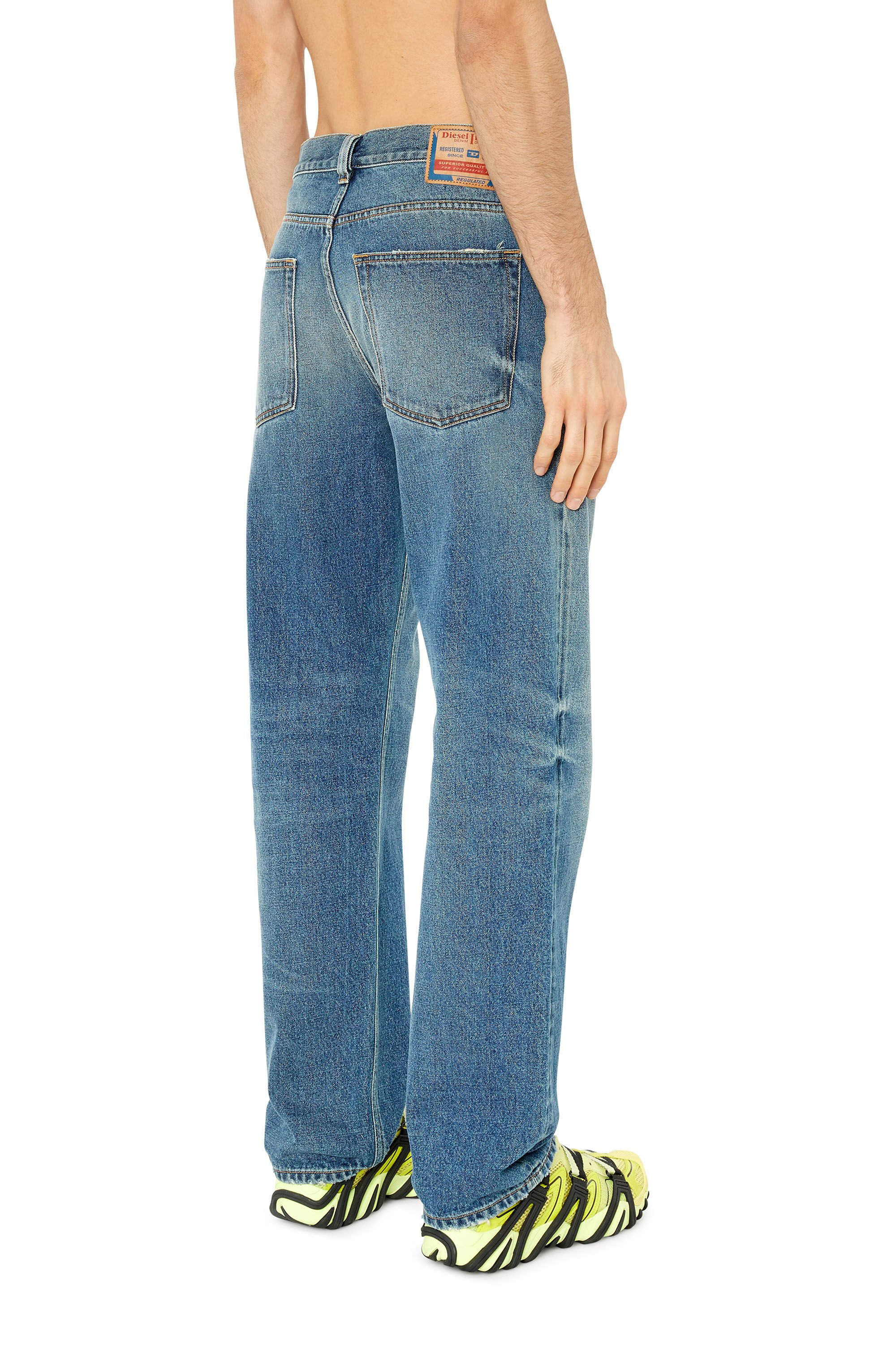 Diesel - Straight Jeans 2010 D-Macs 09F02, Azul medio - Image 4