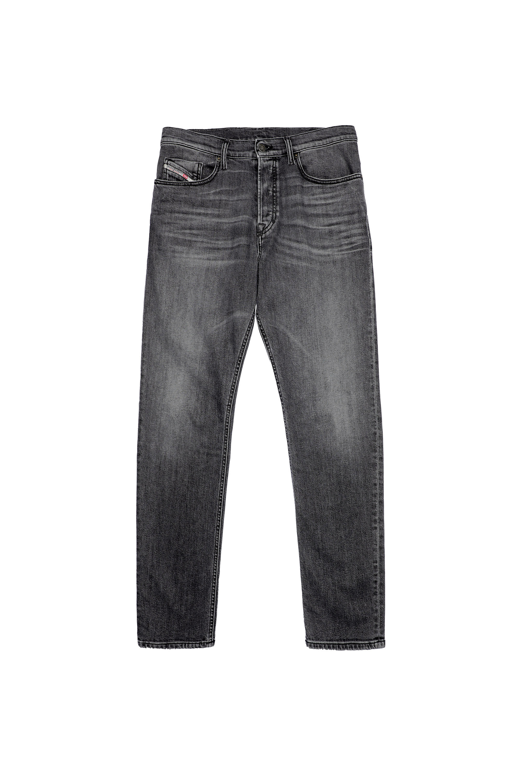 Diesel - D-Fining Tapered Jeans 09A11, Black/Dark Grey - Image 2