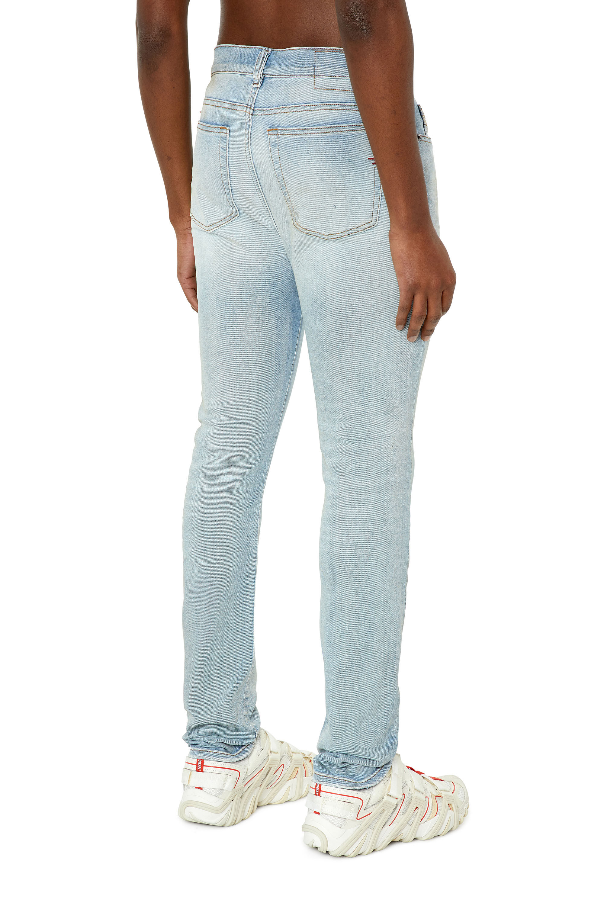 Diesel - Skinny Jeans 1983 D-Amny 09E89, Azul Claro - Image 4