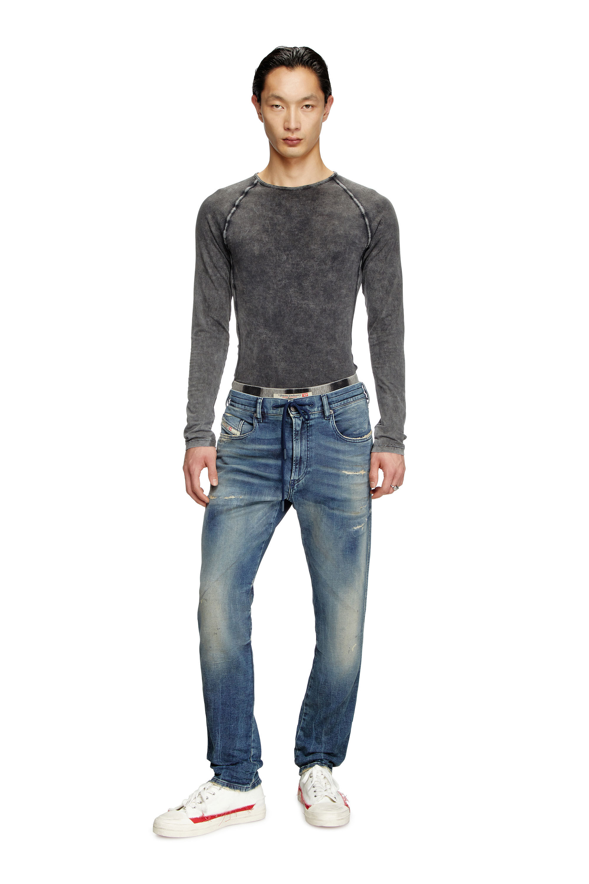 Men's Slim Jeans | Medium blue | Diesel 2060 D-Strukt Joggjeans®