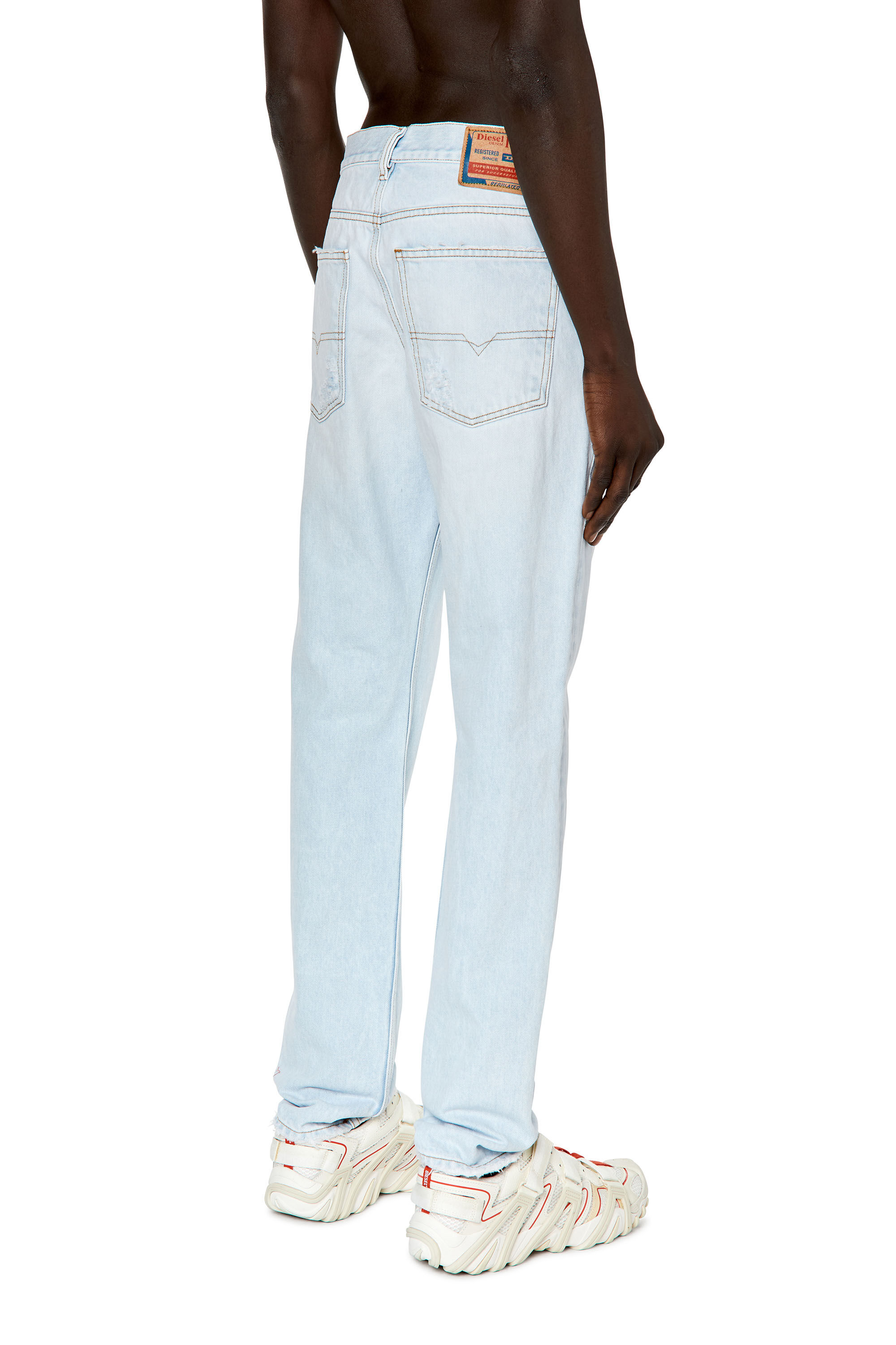 1995 D-Sark Man: Straight Light blue Jeans | Diesel