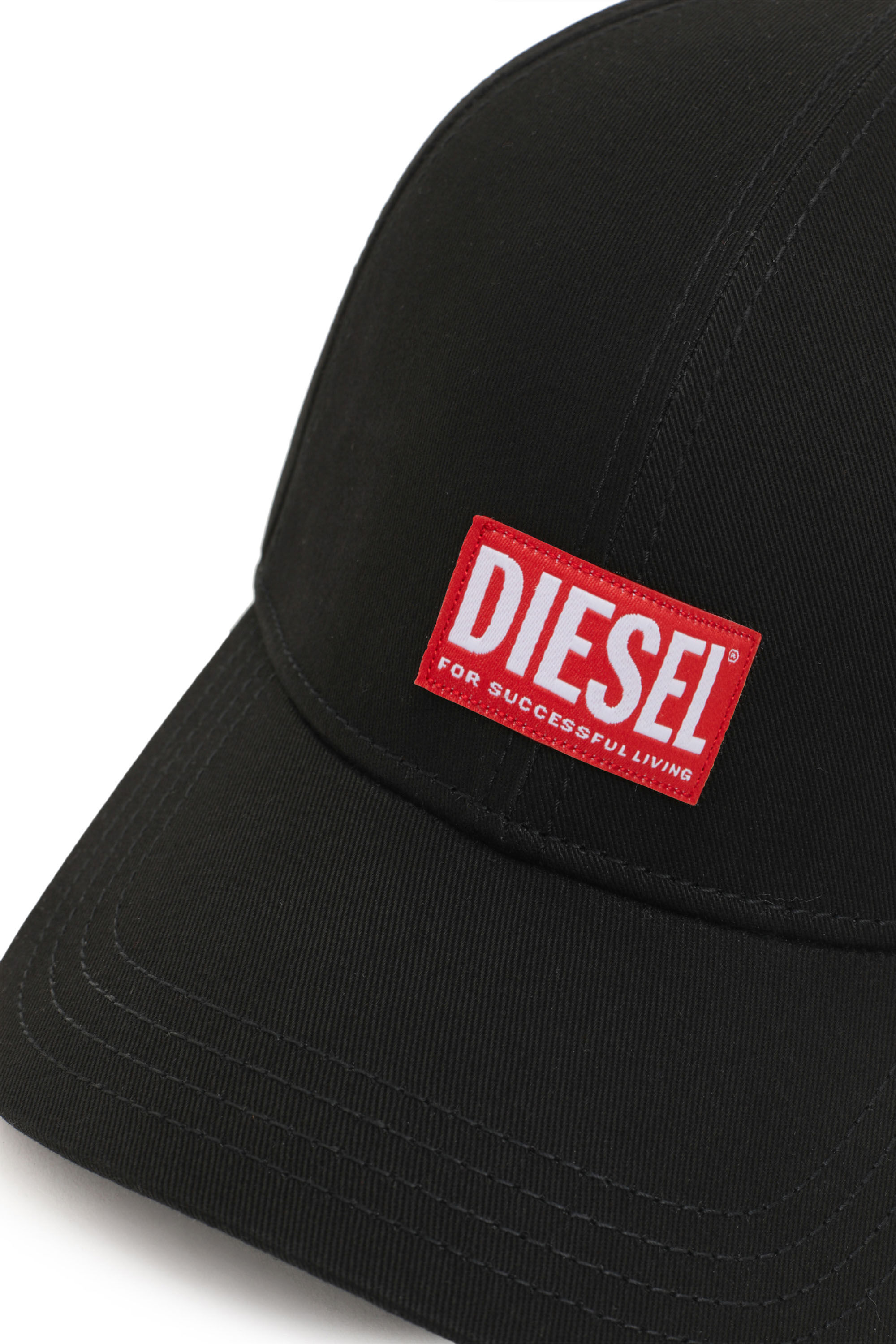 送関込 \" DIESEL \" ロゴ キャップ 帽子 CORRY-JACQ CORRY-JACQ Man: Baseball cap with logo patch | Diesel