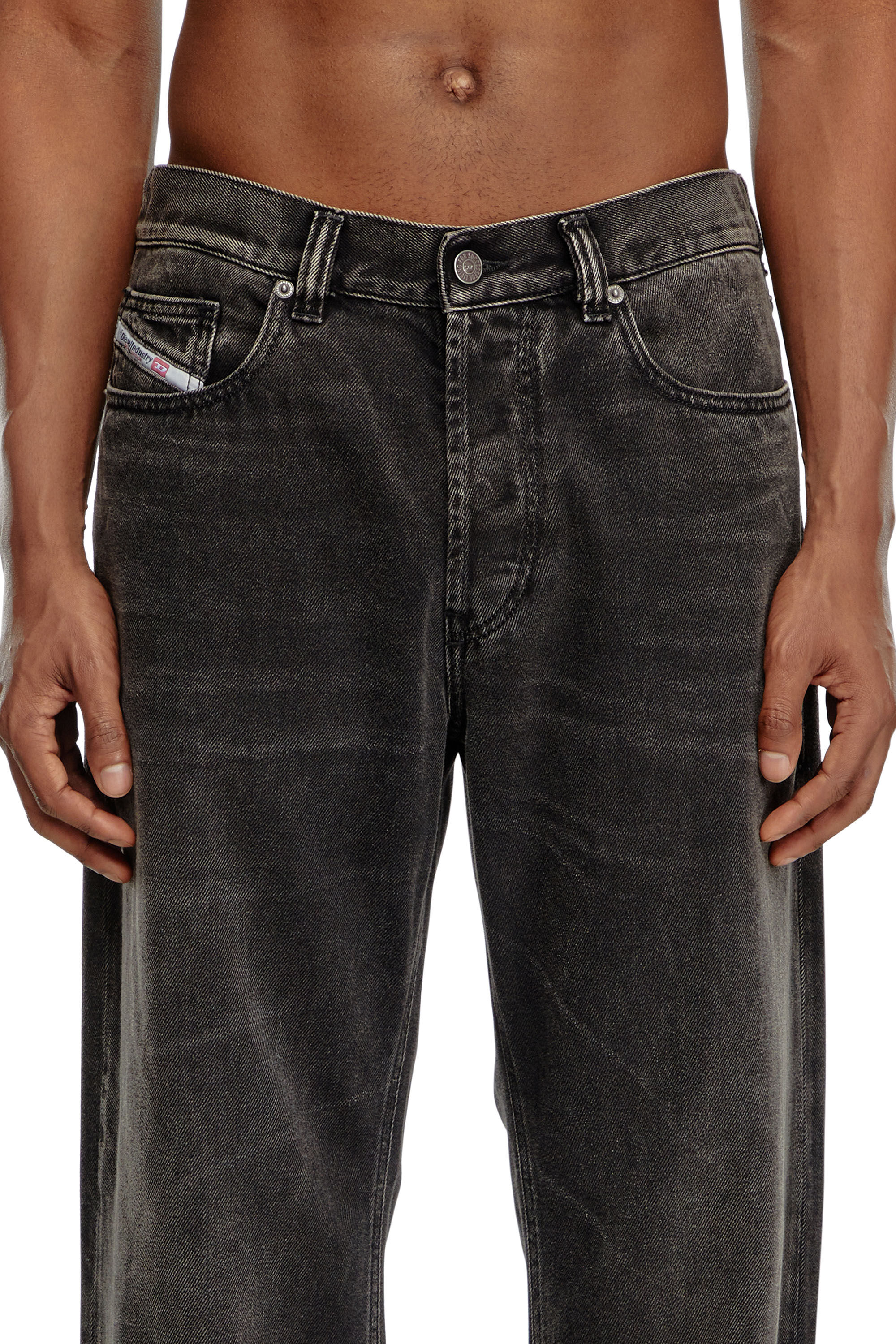 Diesel - Straight Jeans 2010 D-Macs 09J96, Hombre Straight Jeans - 2010 D-Macs in Negro - Image 5