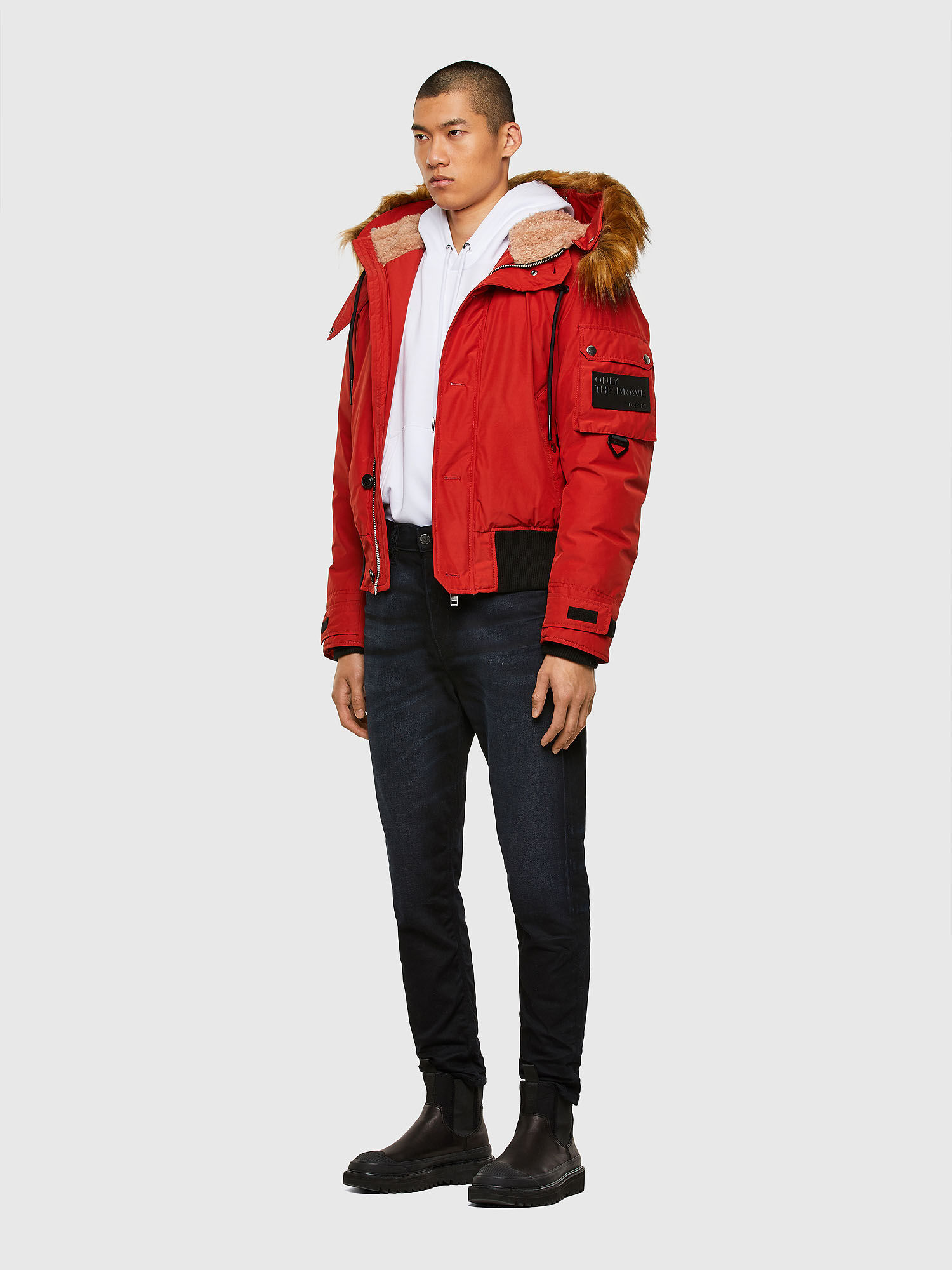 red diesel jacket