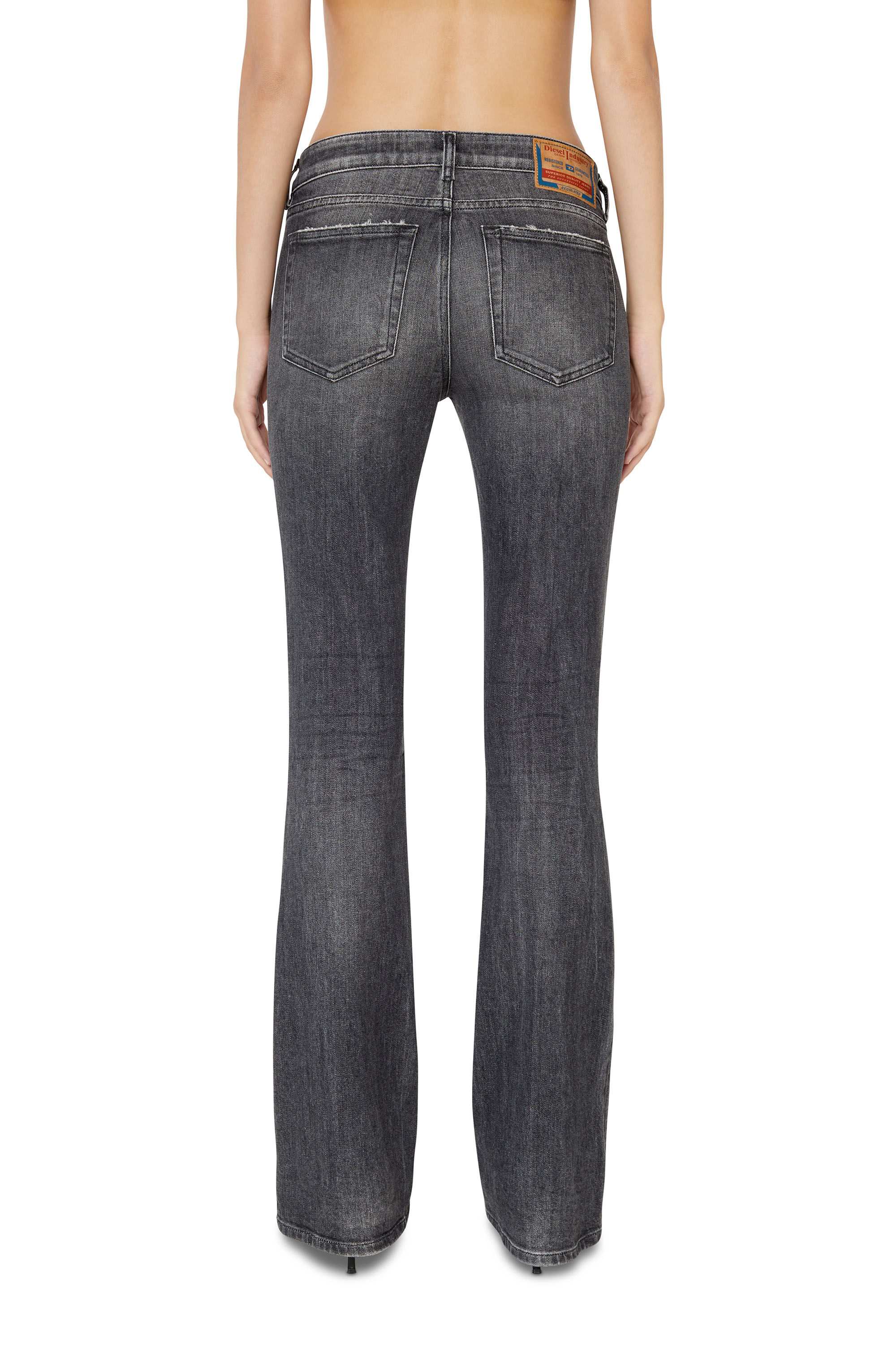 Diesel - 1969 D-EBBEY 09E46 Bootcut and Flare Jeans, Negro/Gris oscuro - Image 5