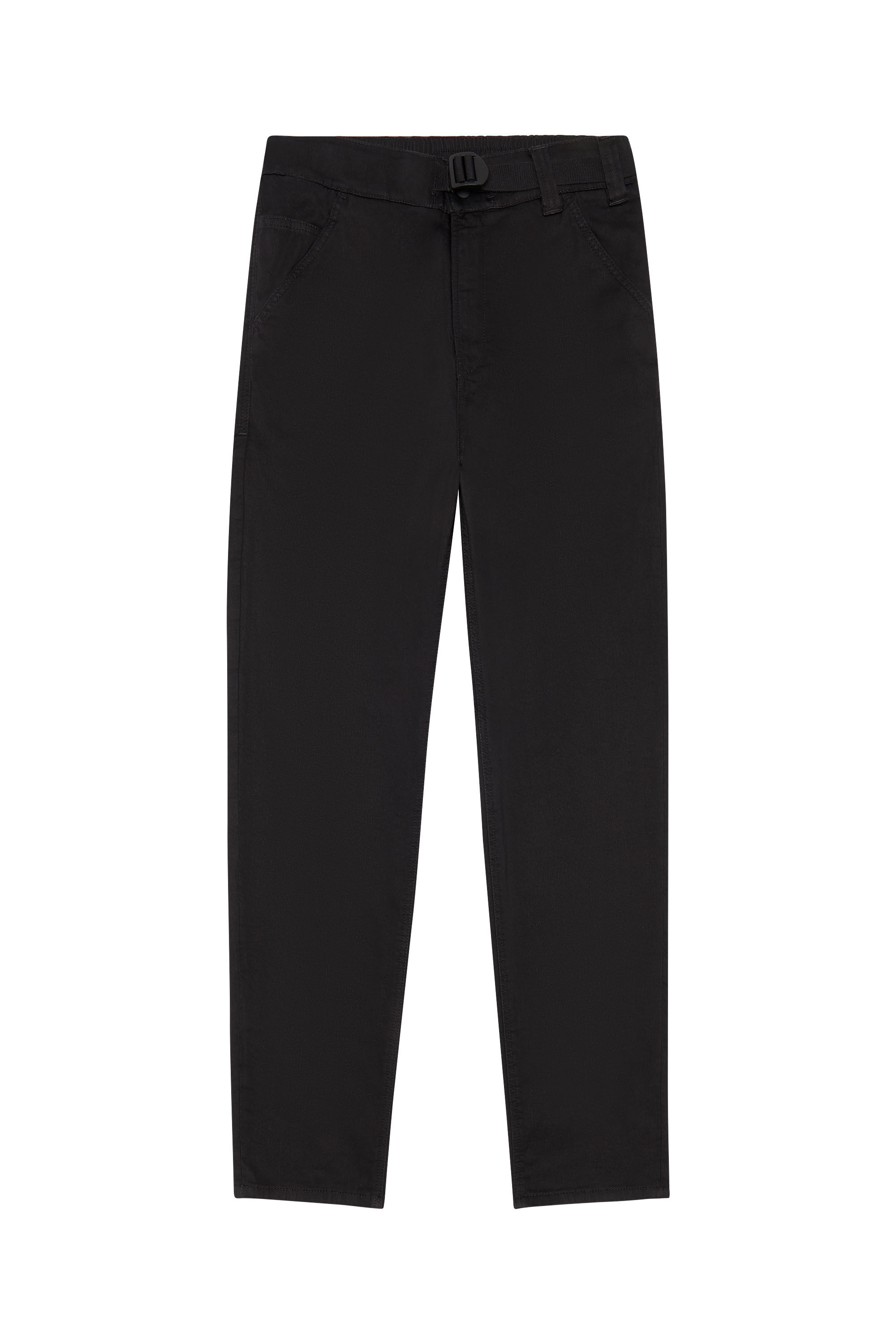 Diesel - Krooley JoggJeans® 069ZG Tapered, Negro/Gris oscuro - Image 2