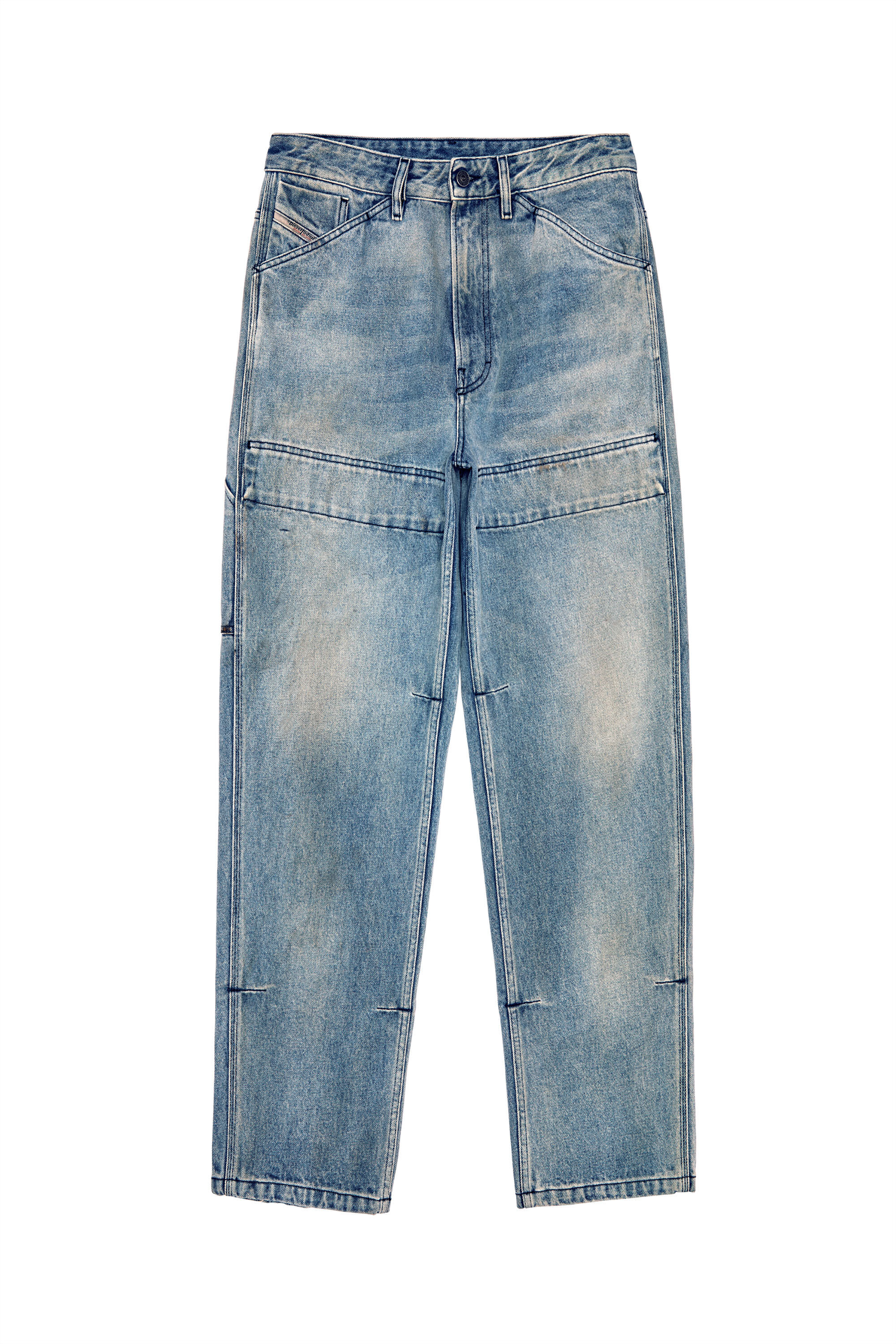 Diesel - D-Franky 0EHAS Straight Jeans, Azul Claro - Image 2