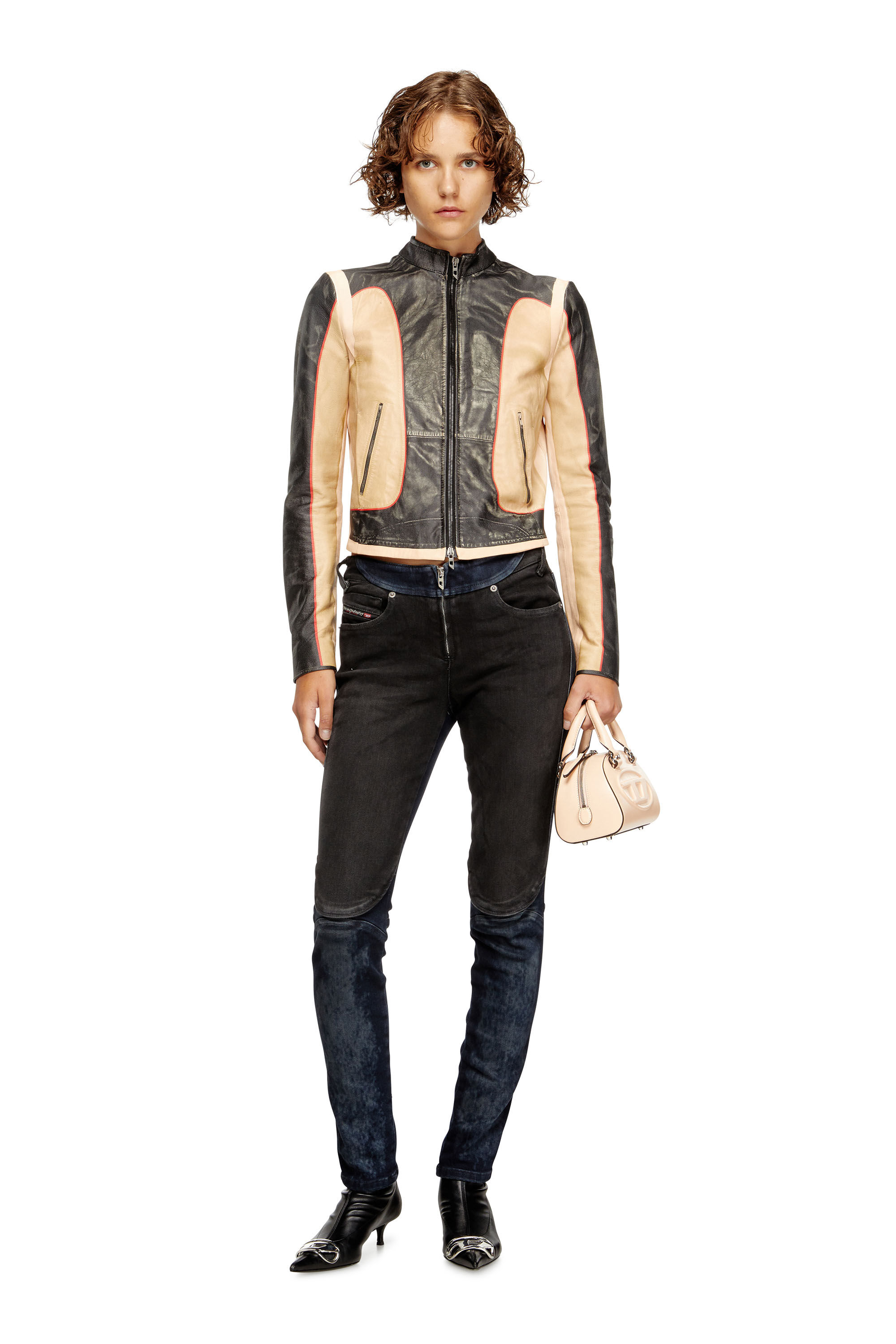 Diesel - Slim Jeans D-Bikee 09M92 Mujer, Azul Oscuro - 1