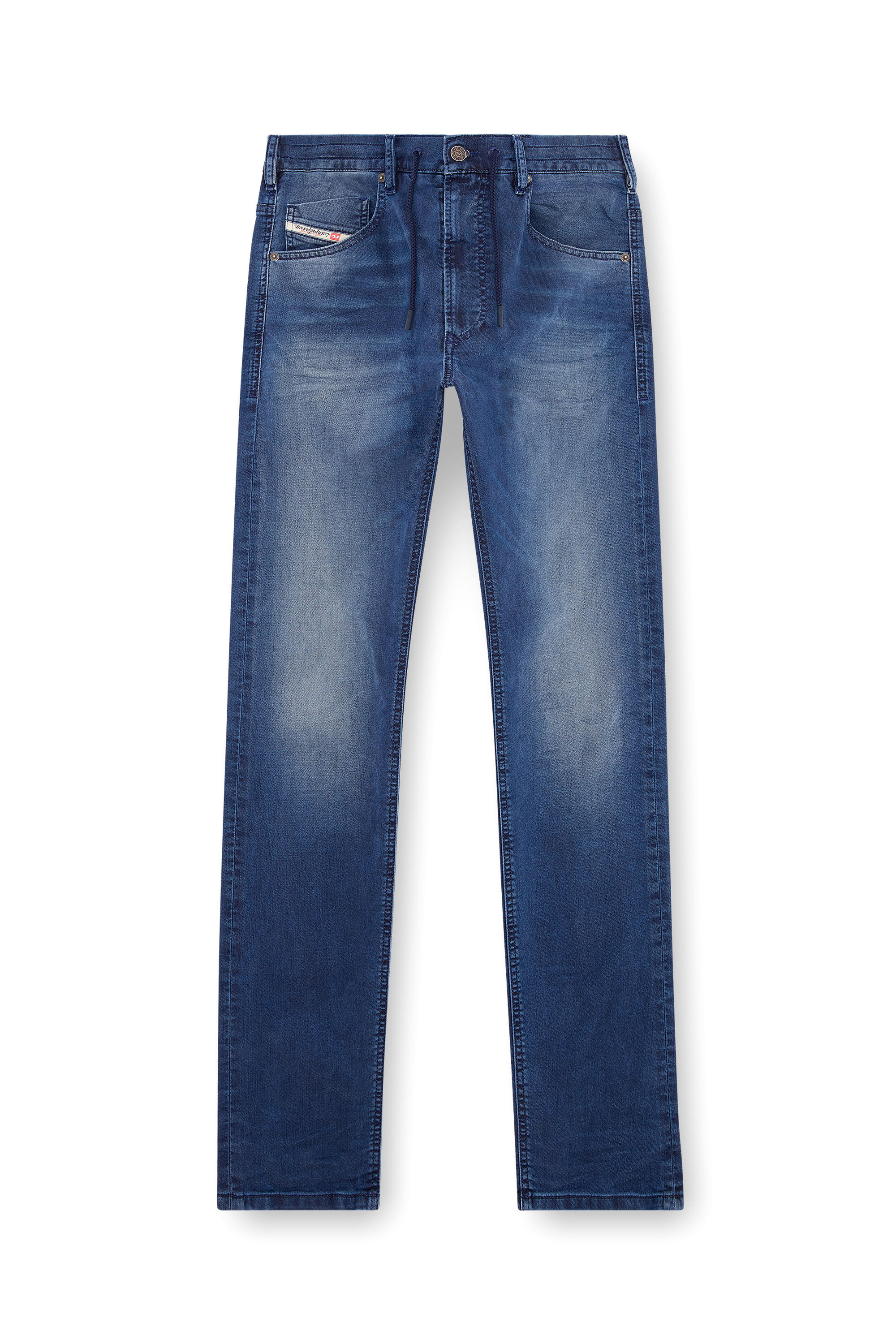 Diesel - Man's Regular 2030 D-Krooley Joggjeans® 068LX, Dark Blue - 2